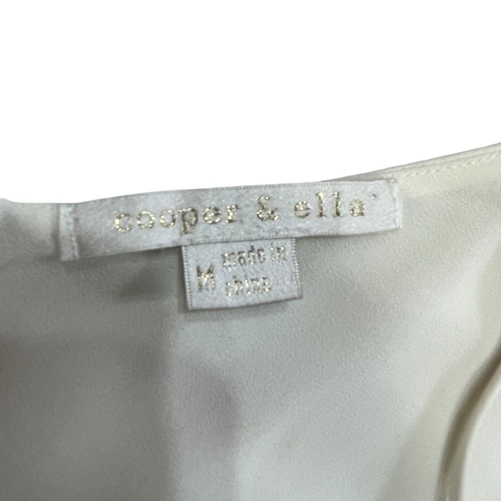 Other cooper & ella Klara Lace-Trim Cami Ivory Top Size M Size M / US 6-8 / IT 42-44 - 7 Thumbnail