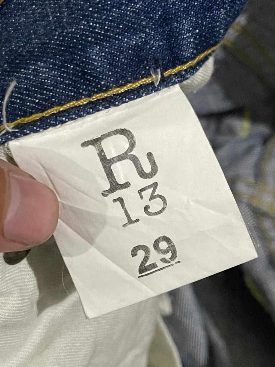 R13 R13 Boyfriend Jeans Size 29" - 11 Thumbnail