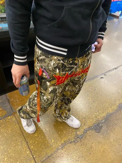 Jean camouflage pants Size US 34 / EU 50 - 3 Thumbnail