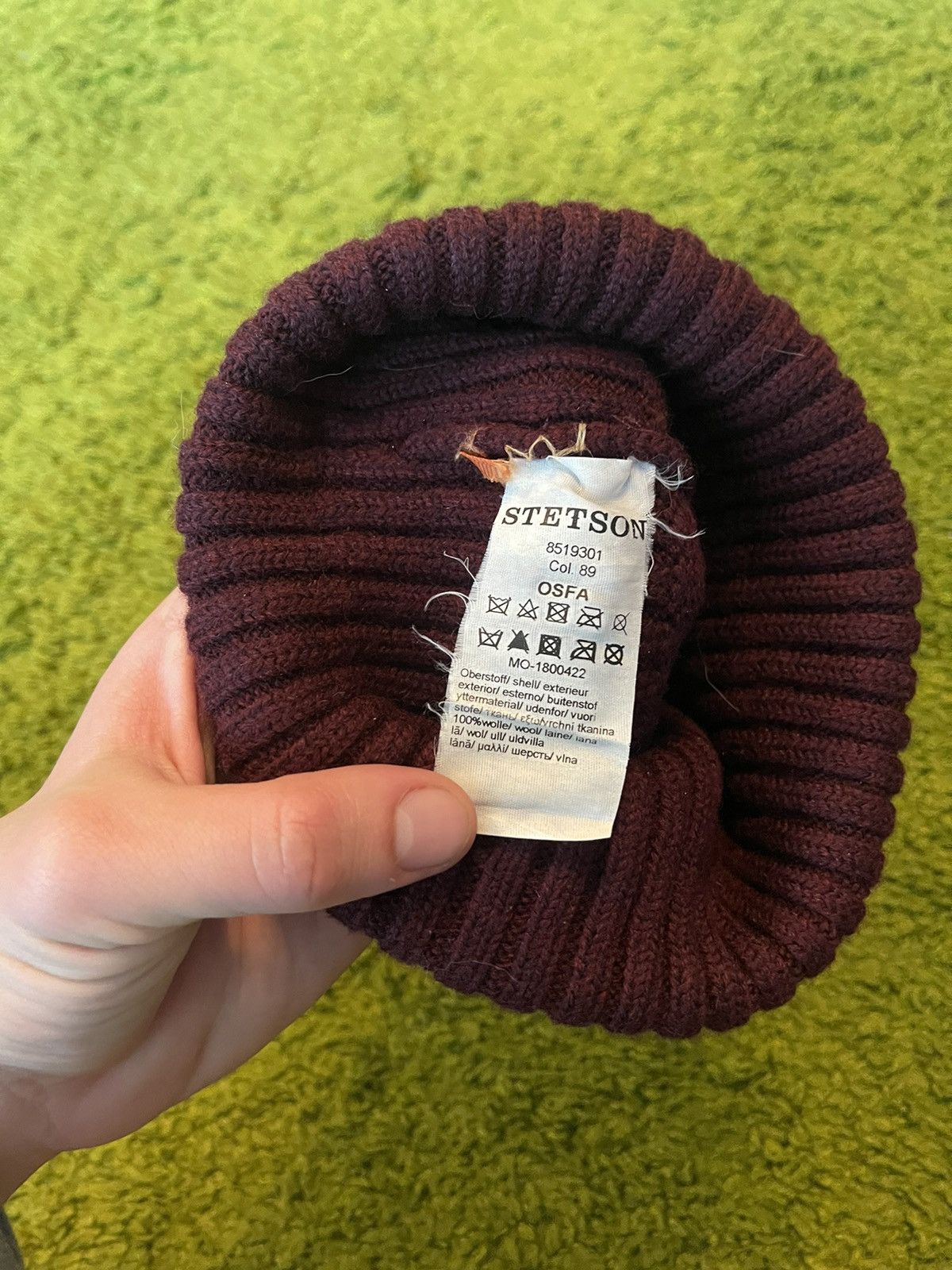 Stetson Stetson 100% wool beanie hat Size 32 - 5 Thumbnail