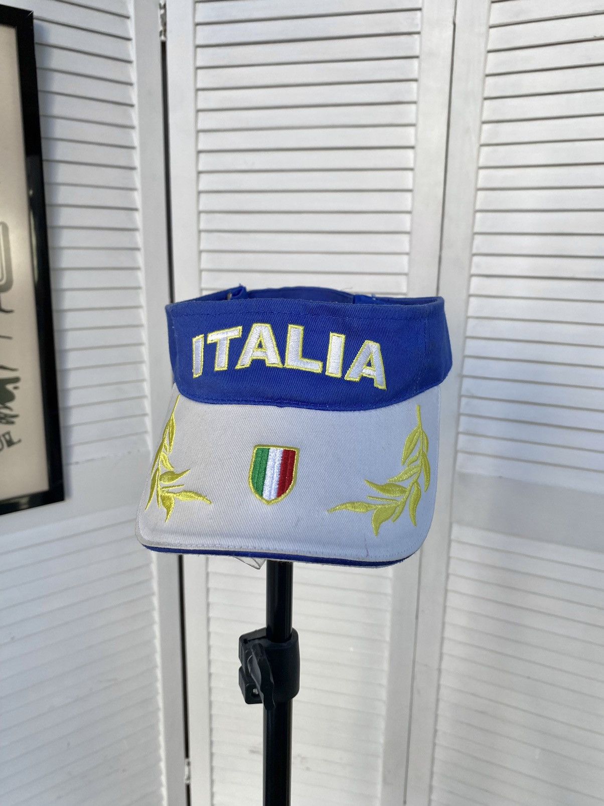 Vintage Vintage ITALIA Yacht Visor Hat Cap Golf Size ONE SIZE - 6 Thumbnail