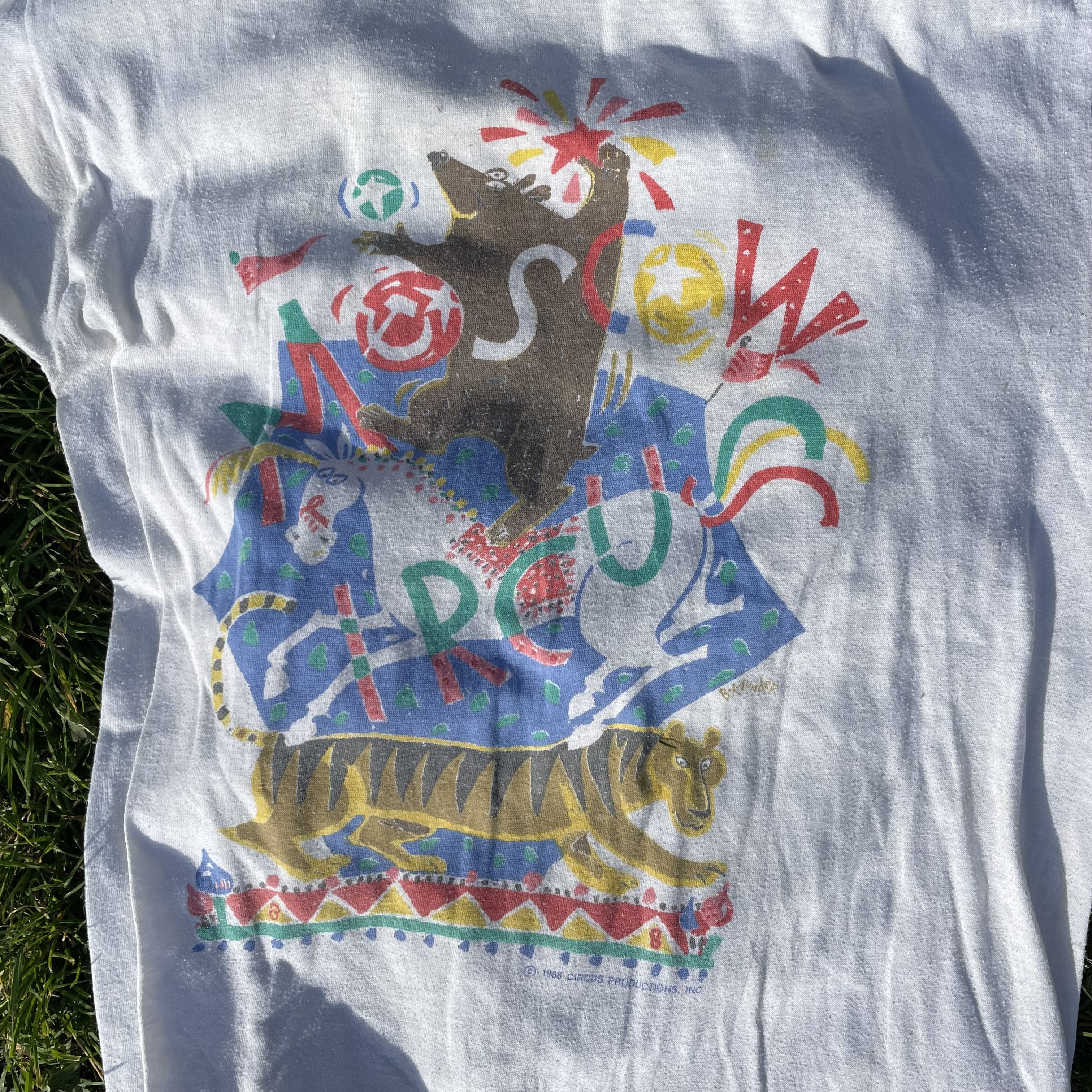 Other 80s Moscow Circus T Shirt Rare Brockum Avant Garde Size US L / EU 52-54 / 3 - 1 Thumbnail