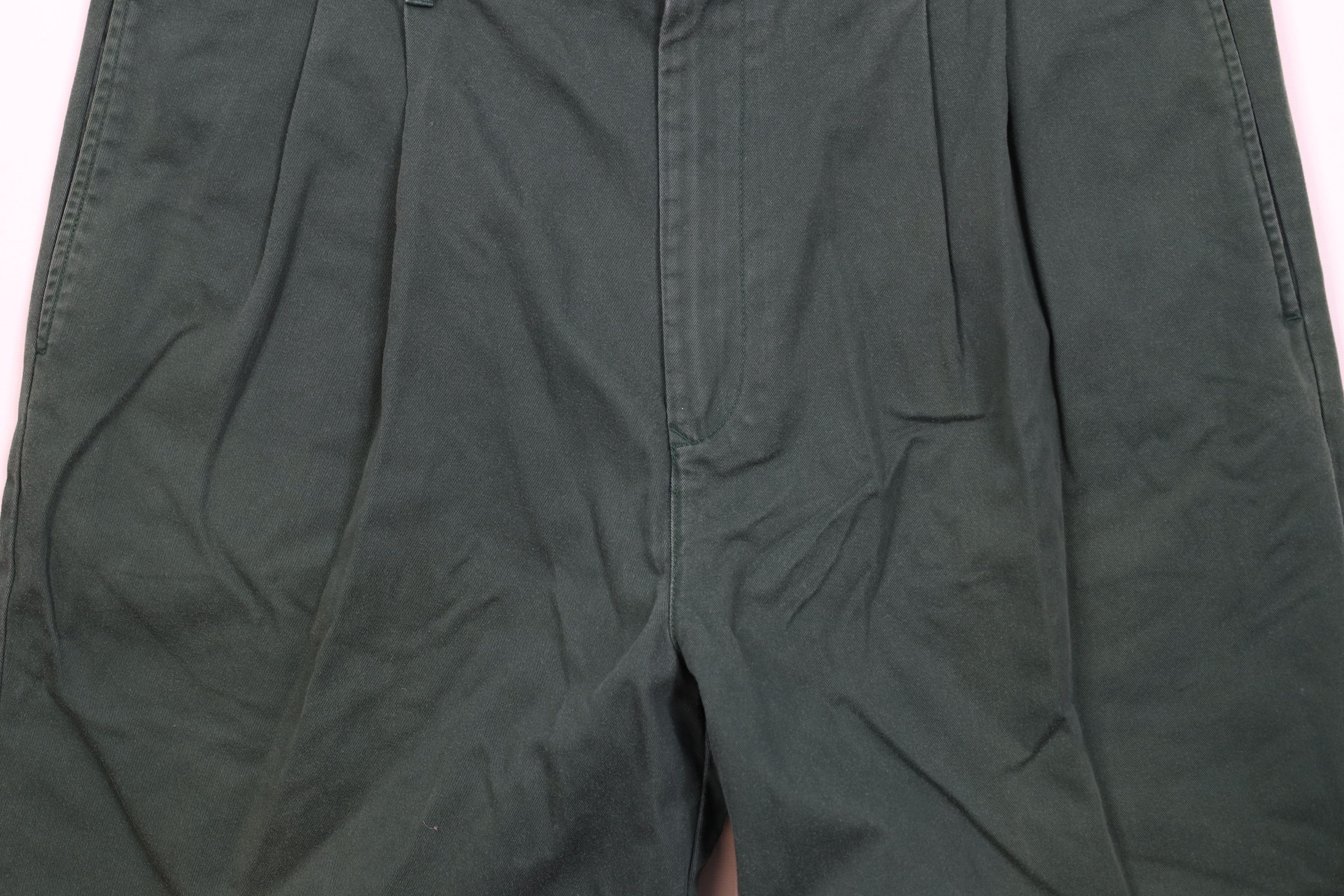 Tommy Hilfiger Vintage 90s Tommy Hilfiger Golf Chino Shorts Green Cotton Size US 40 / EU 56 - 3 Thumbnail