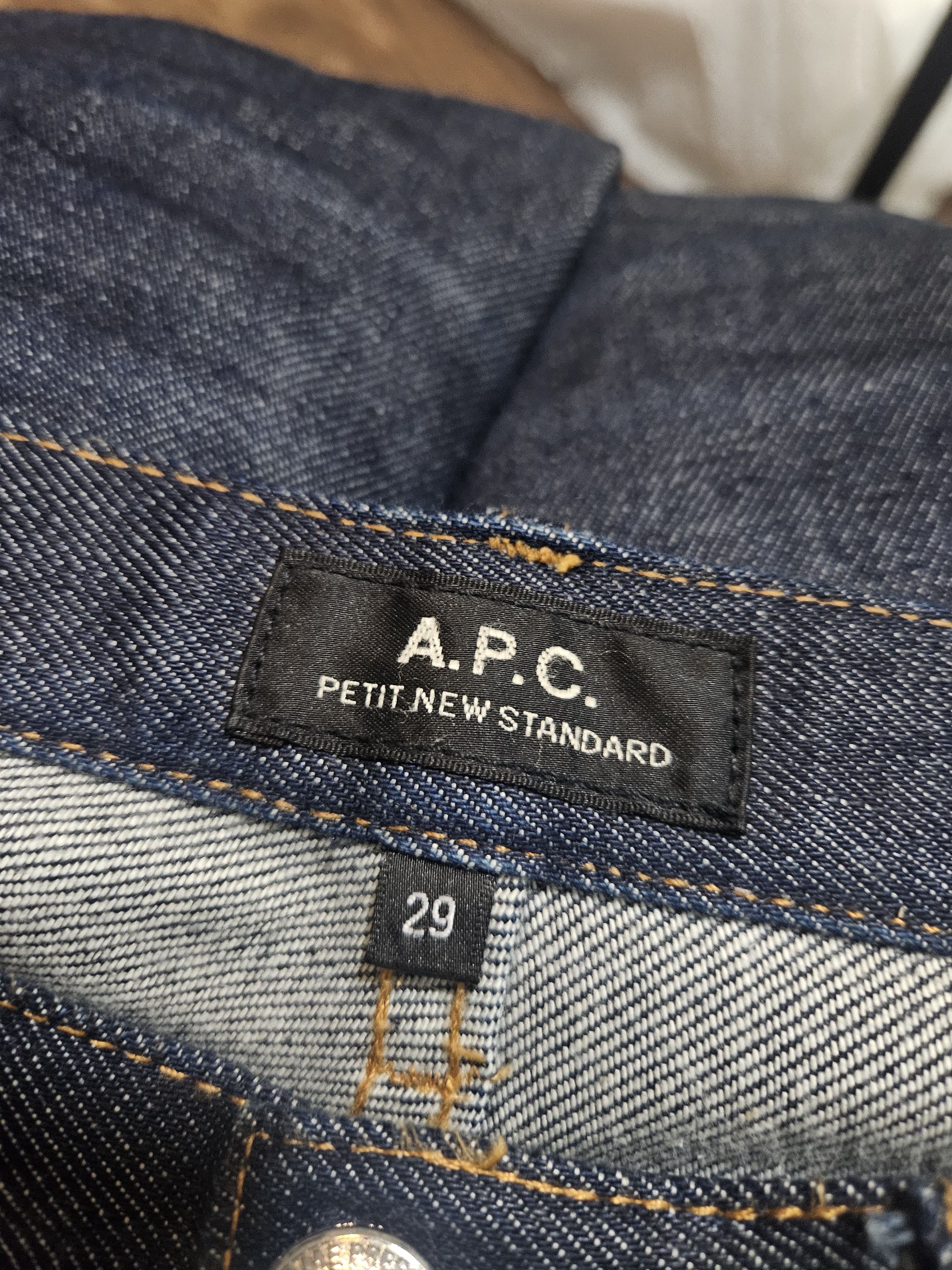 A.P.C. A.P.C. Petit New Standard Blue Denim Pants Size US 29 - 7 Thumbnail