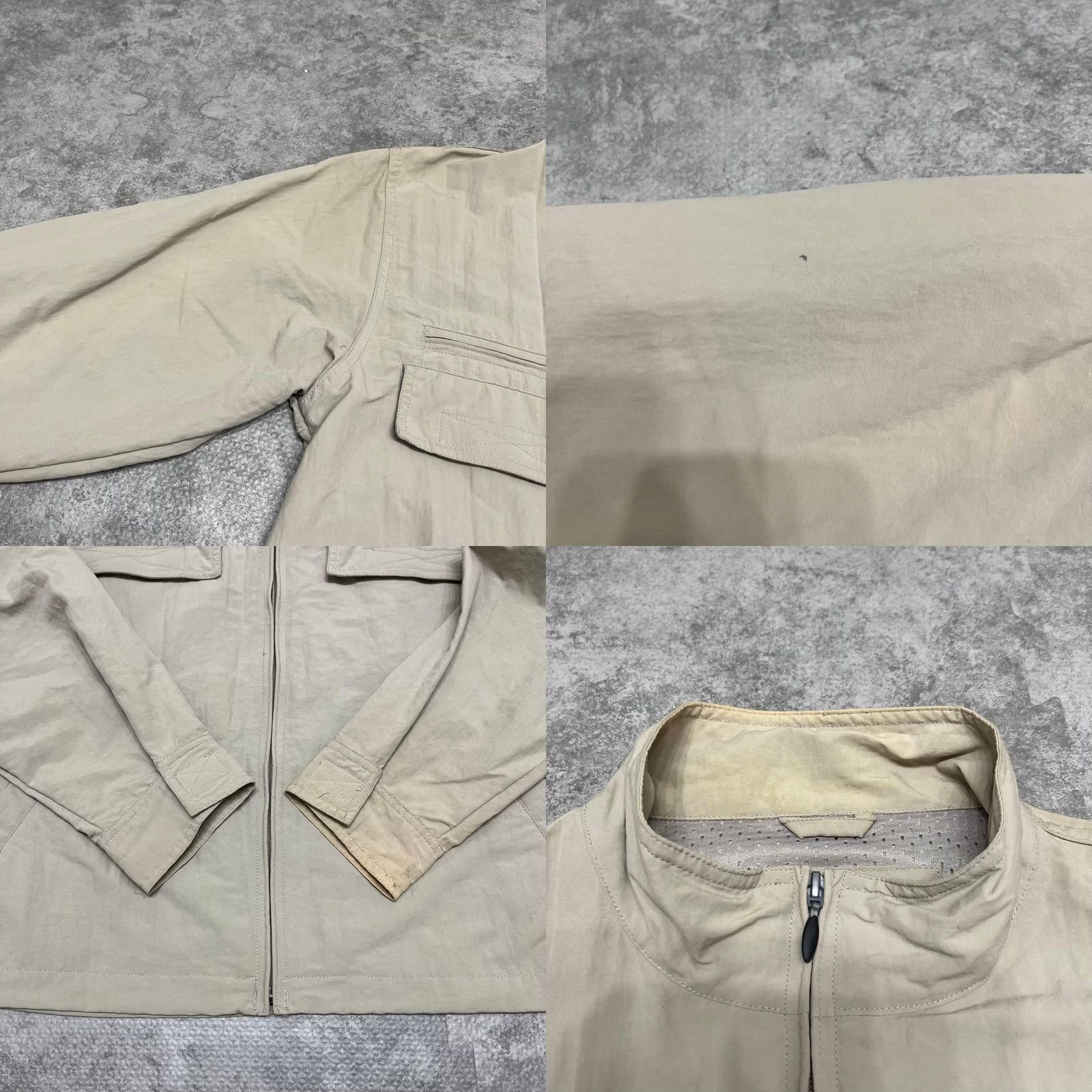 Vintage VINTAGE Old Stussy Jacket Nylon S Beige Y2K Military Streetwear Size US S / EU 44-46 / 1 - 8 Thumbnail
