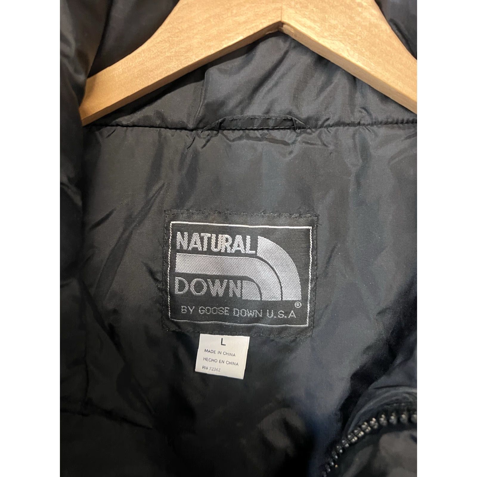 Vintage VINTAGE Goose Down USA 90s Puffer Coat Mens L Yellow Nylon Down Coat with Hood Full Zip Embroidered Logo 90s City Hip Hop Retro USA Parka Mens Size US L / EU 52-54 / 3 - 3 Thumbnail