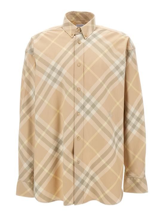 Burberry BURBERRY Men Shirts 8082194B8686 Beige Size US M / EU 48-50 / 2 - 1 Preview