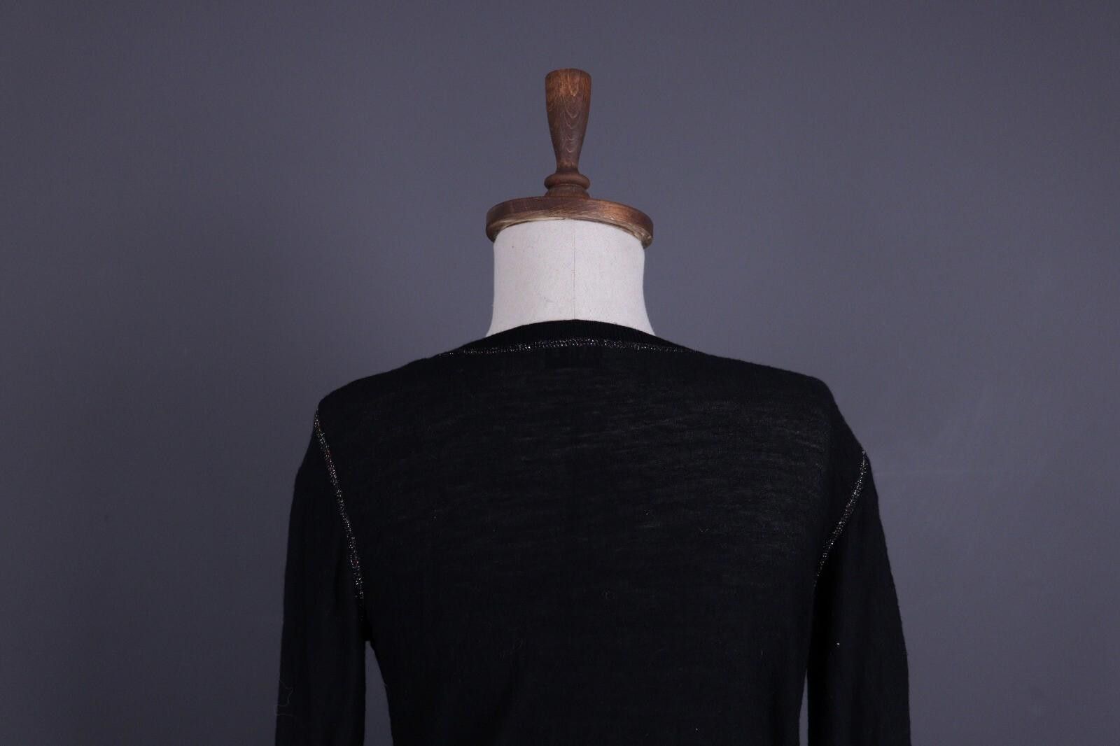 Sonia Rykiel Sonia by Sonia Rykiel Black Cardigan Sweater Size XL Size XL / US 12-14 / IT 48-50 - 7 Thumbnail