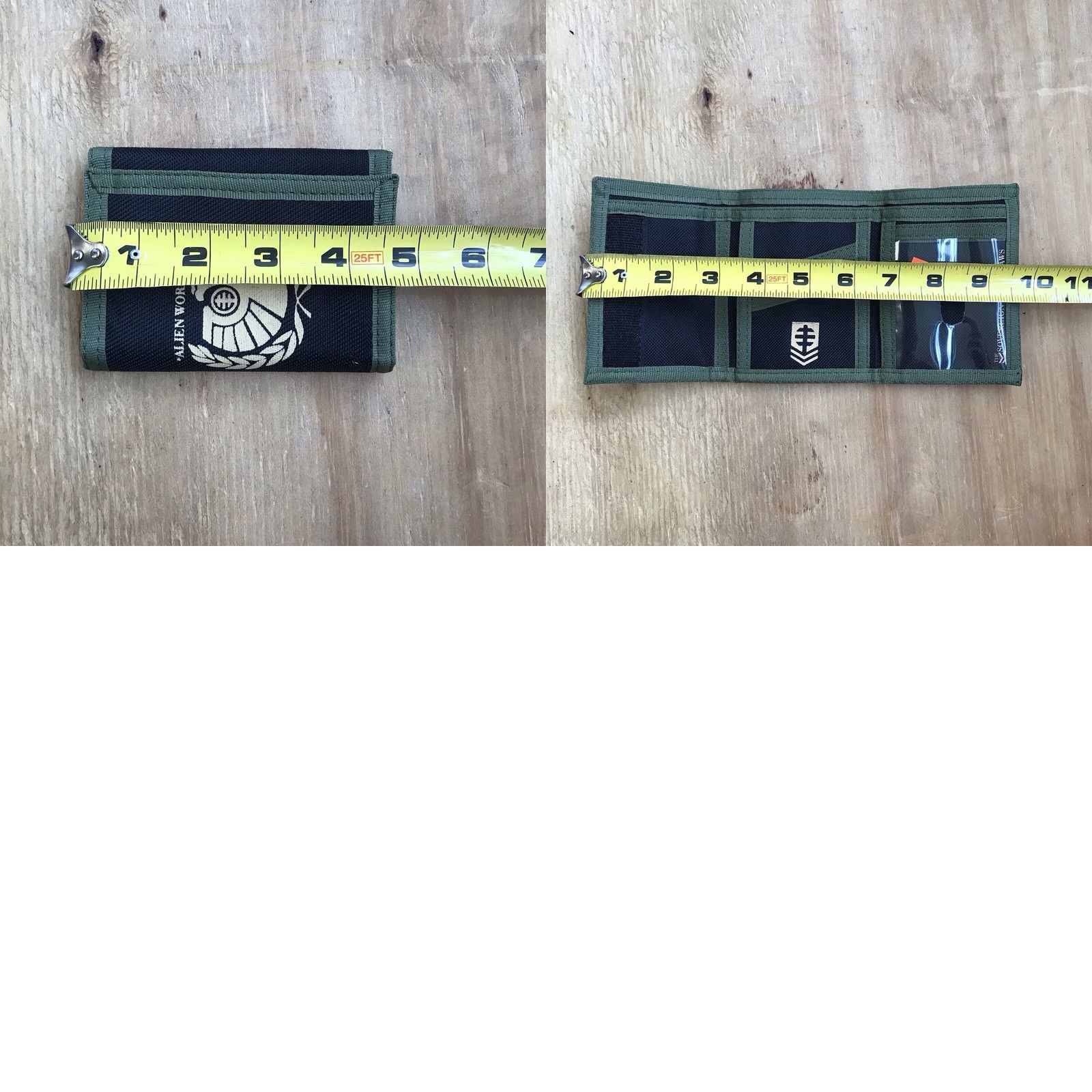 Alien Workshop VINTAGE Alien Workshop Wallet Trifold Skateboarding Black Unisex Wallet Rare Size ONE SIZE - 9 Thumbnail
