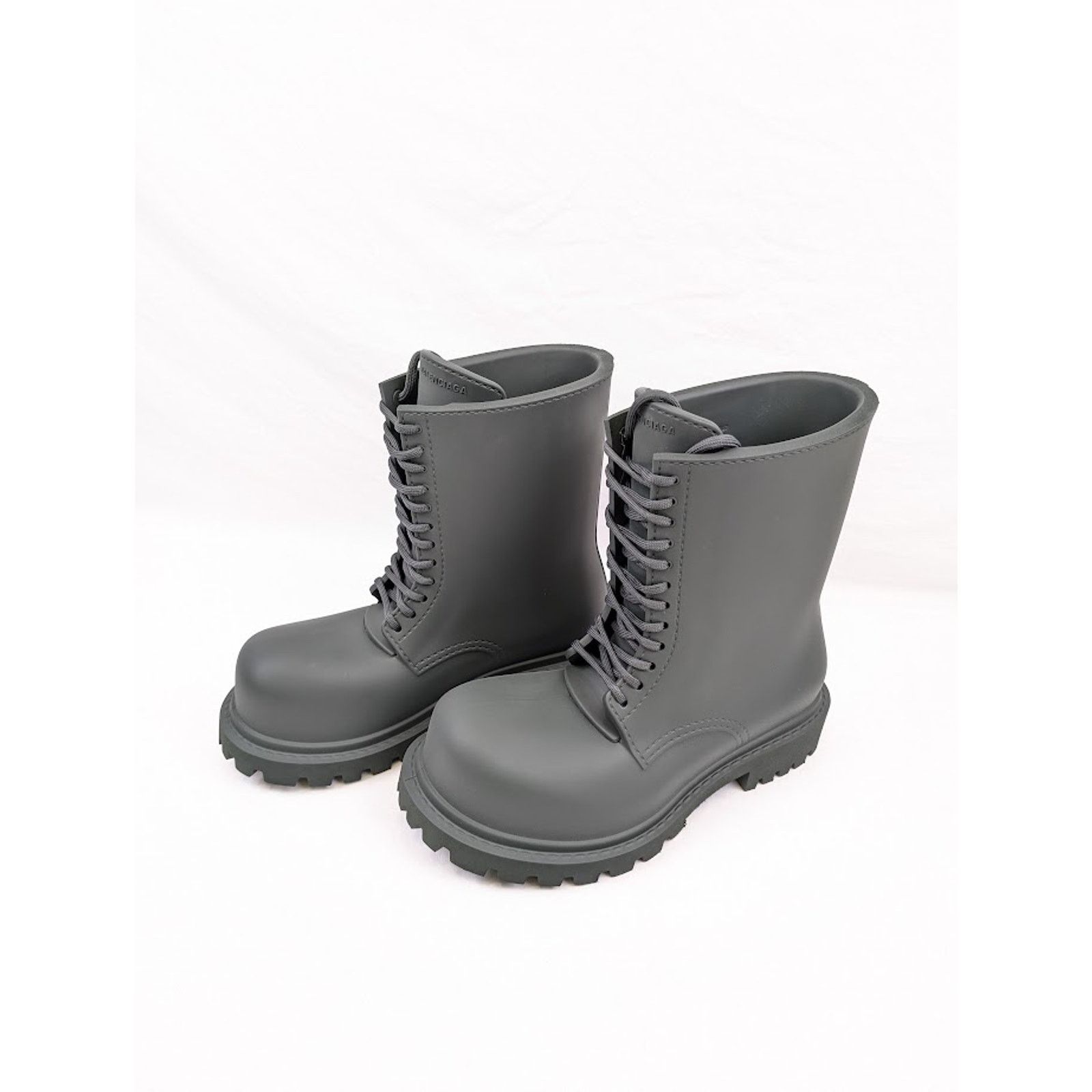Balenciaga o1rshd1 Full Steroid Boots in Dark Khaki Size US 9 / EU 42 - 17 Thumbnail