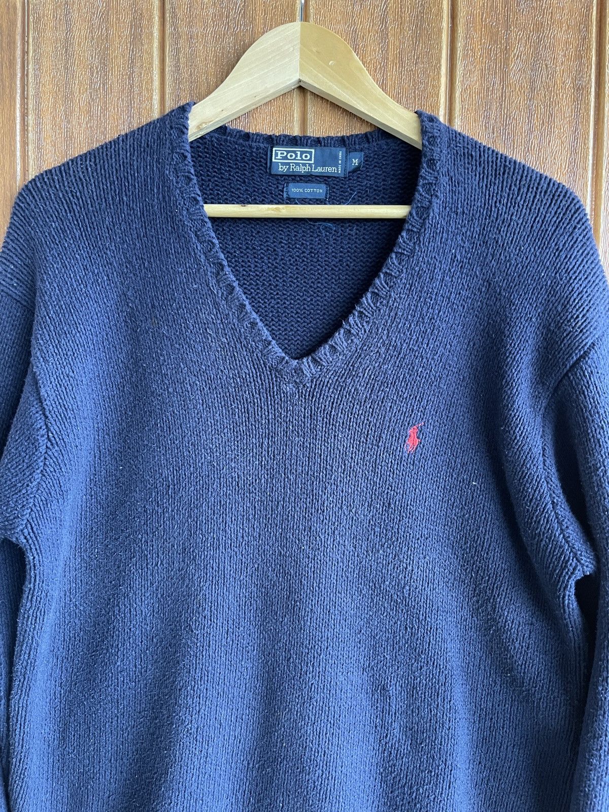 Polo Ralph Lauren Last Drop🔥Rare🔥Vintage Polo Ralph Laurent Sweat Knit Shirt Size US L / EU 52-54 / 3 - 6 Thumbnail