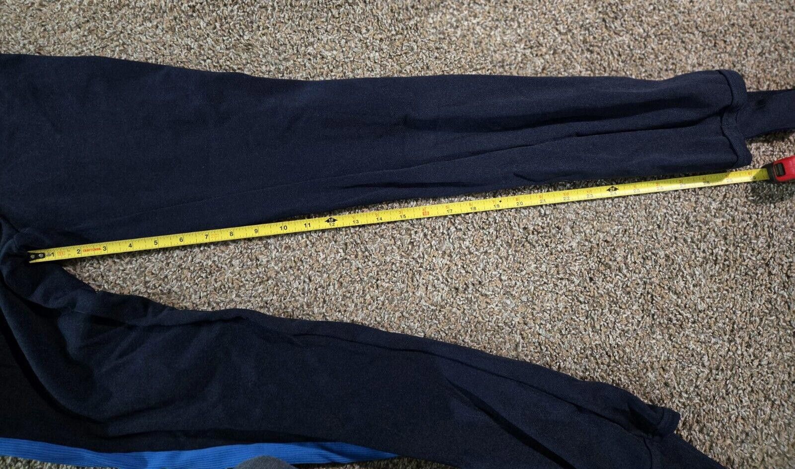 Odlo Vintage Odlo Ski Suit Navy Teal Blue White Mens Medium 50 Size ONE SIZE - 12 Thumbnail