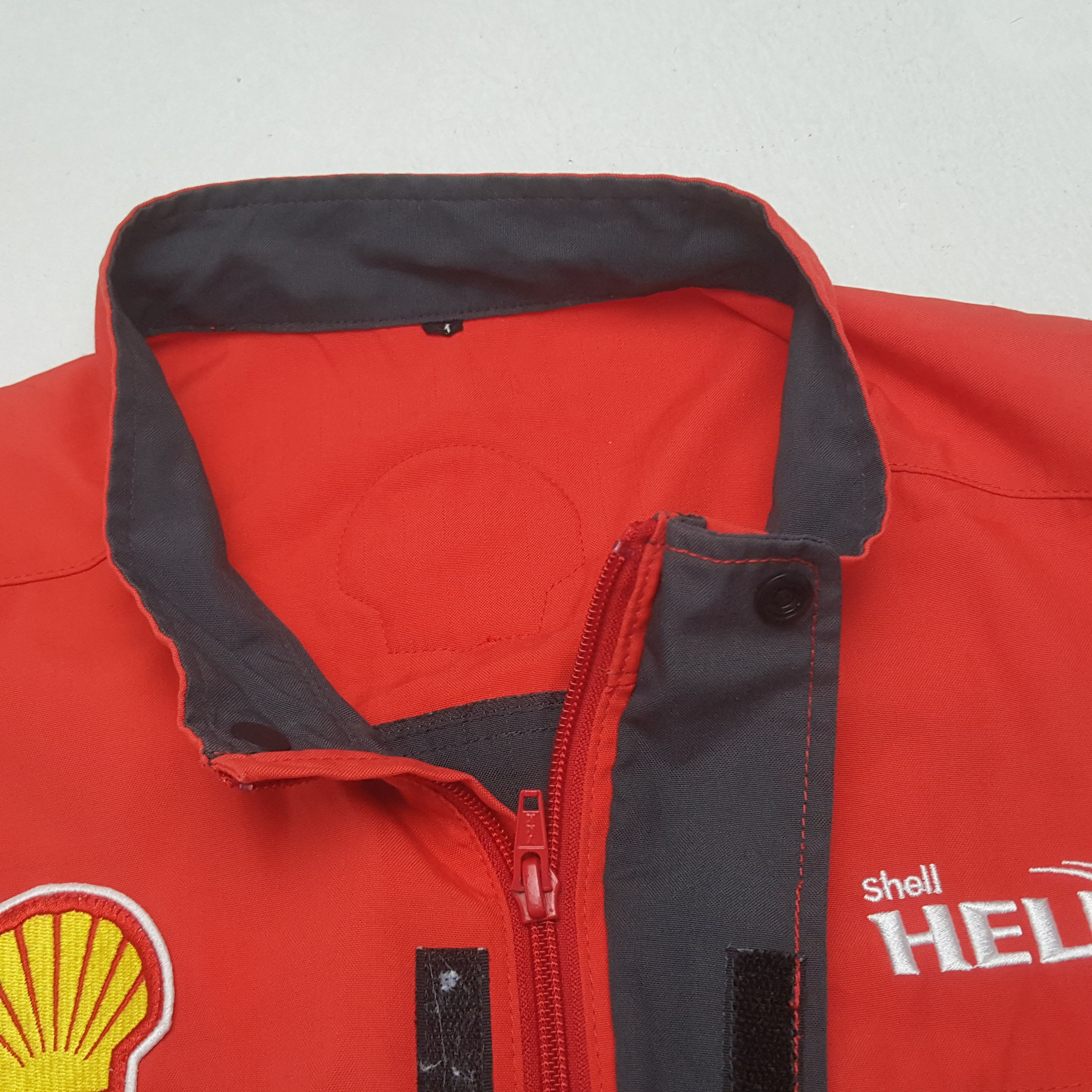 Ferrari Vintage Shell Helix Formula 1 Racing Coverall Jacket C296N16 Size US M / EU 48-50 / 2 - 9 Thumbnail