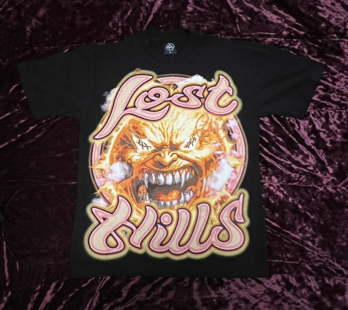 Lost hills Lost Hills “Fiery Demon” Graphic T-Shirt Black - Men Size Sm Size US S / EU 44-46 / 1 - 1 Thumbnail