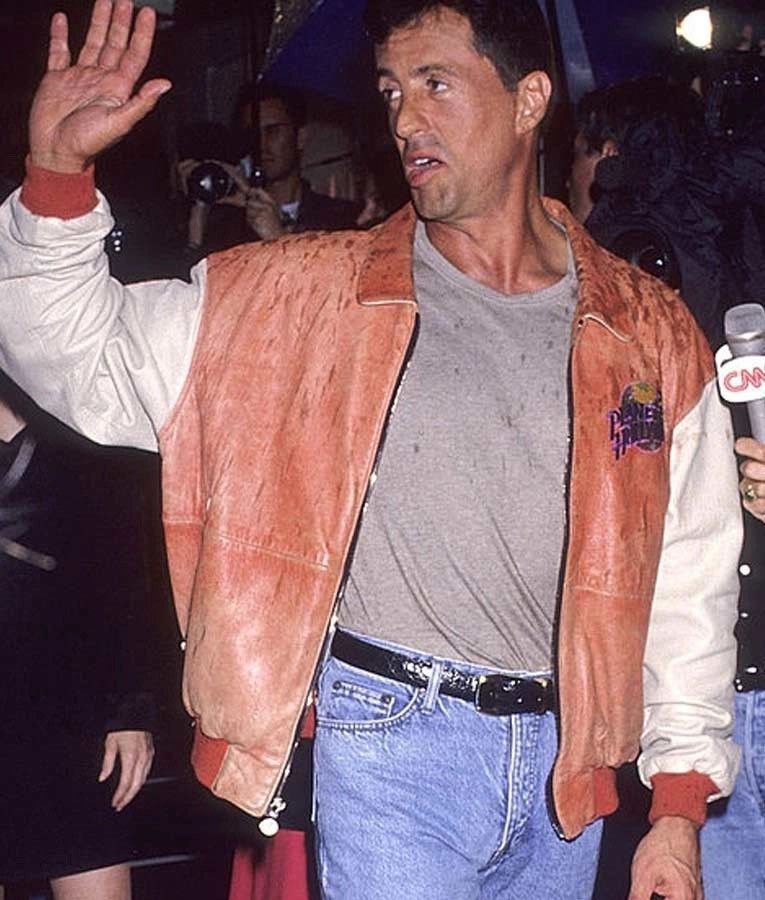Planet Hollywood PLANET HOLLYWOOD VINTAGE LEATHER JACKET LIKE STALLONE Size US S / EU 44-46 / 1 - 1 Thumbnail