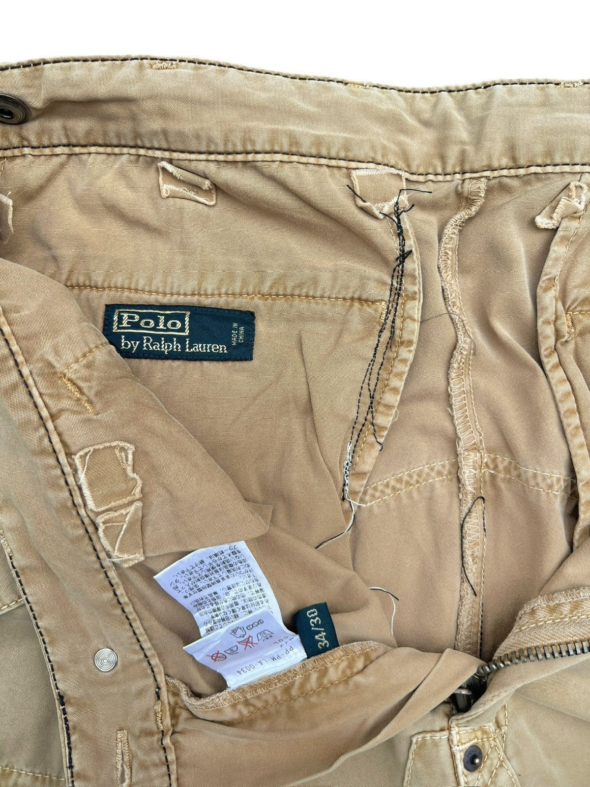 Avirex Ralph Lauren Multipocket Tactikal Bondage Baggy Pants 35x31 Size US 35 - 13 Thumbnail