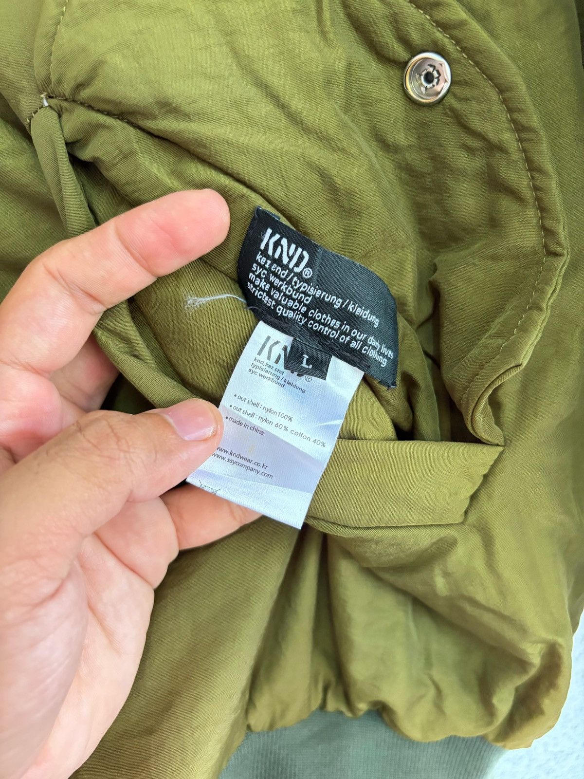 Japanese Brand VINTAGE Double Pocket KND Wear Reversible Jacket Size US M / EU 48-50 / 2 - 11 Thumbnail
