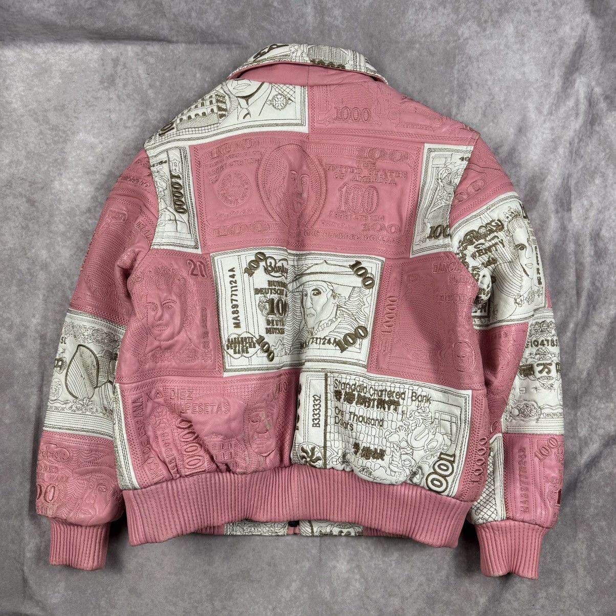 Other Vintage World Money Cowhide ‘Pink’ Jacket Size US S / EU 44-46 / 1 - 5 Thumbnail