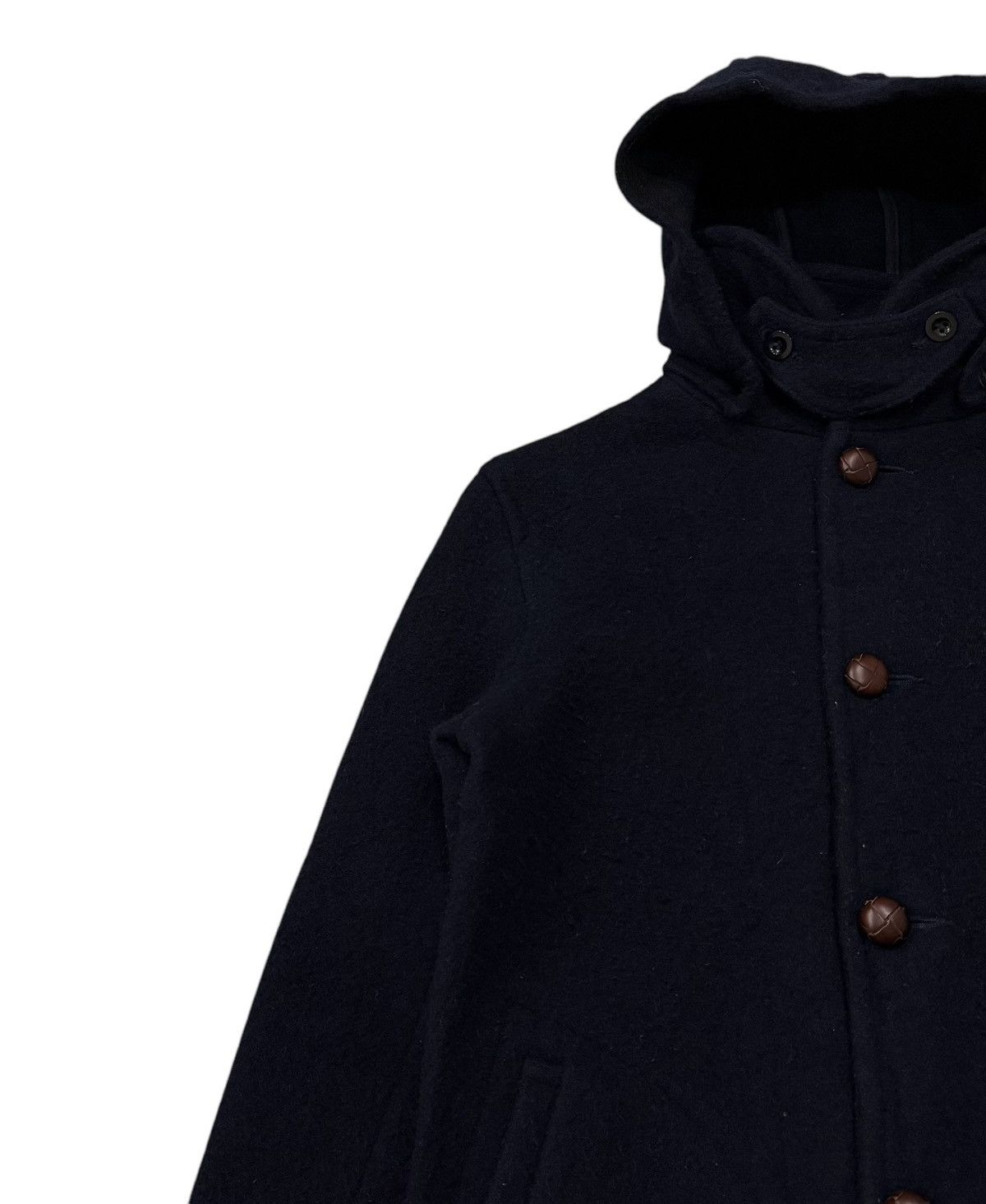 Danton Vintage Danton Vetements De Trevail Wool Hoodie Jacket Size M / US 6-8 / IT 42-44 - 5 Thumbnail