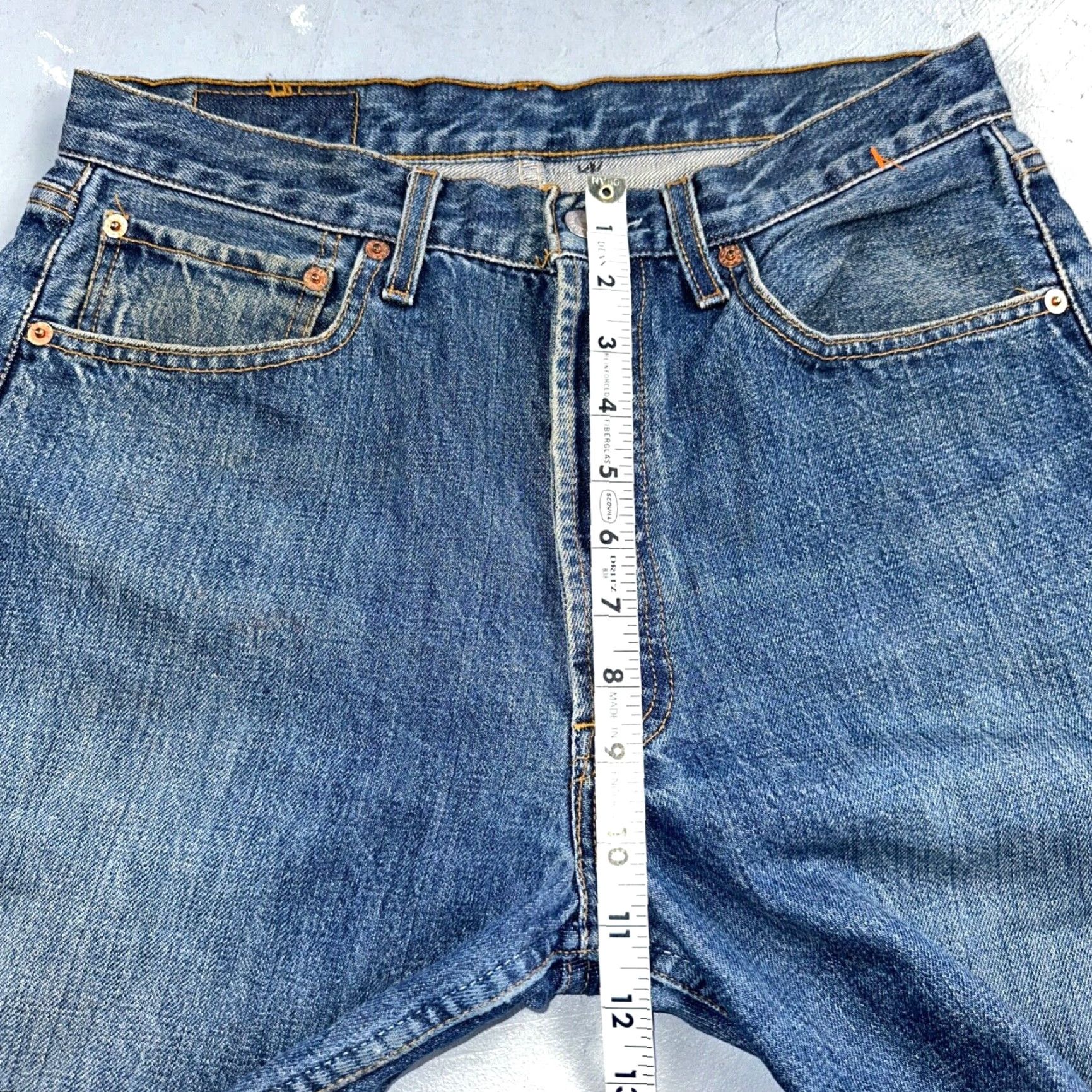 Levi's Levi's 501 Jeans Straight Levi's 501 Vintage 90s Europe Blue Denim Jeans 32x30 Mens Regular Jeans Size US 32 / EU 48 - 6 Thumbnail