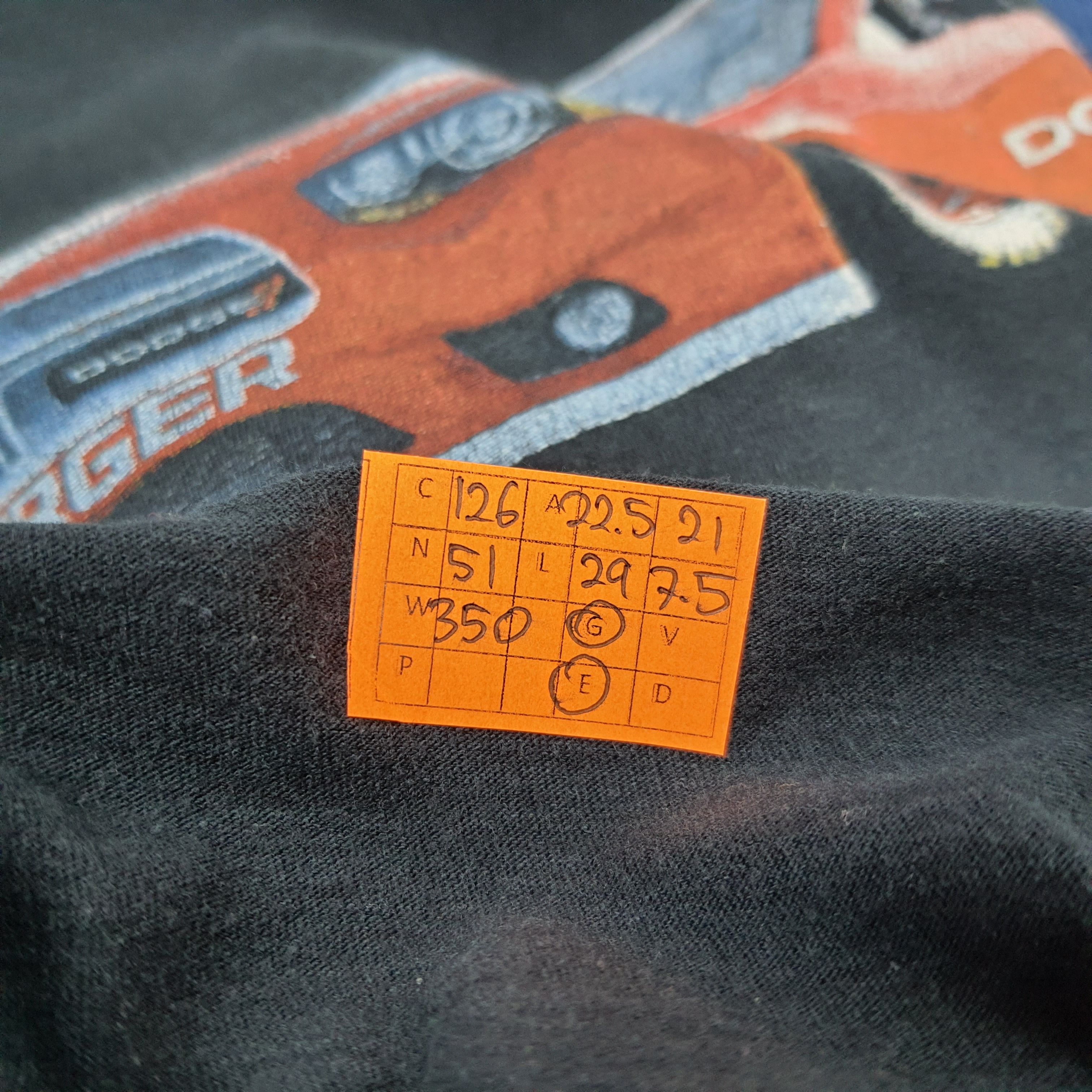Vintage Vintage Team Dodge Car Motorsports T-shirt Size US L / EU 52-54 / 3 - 10 Thumbnail