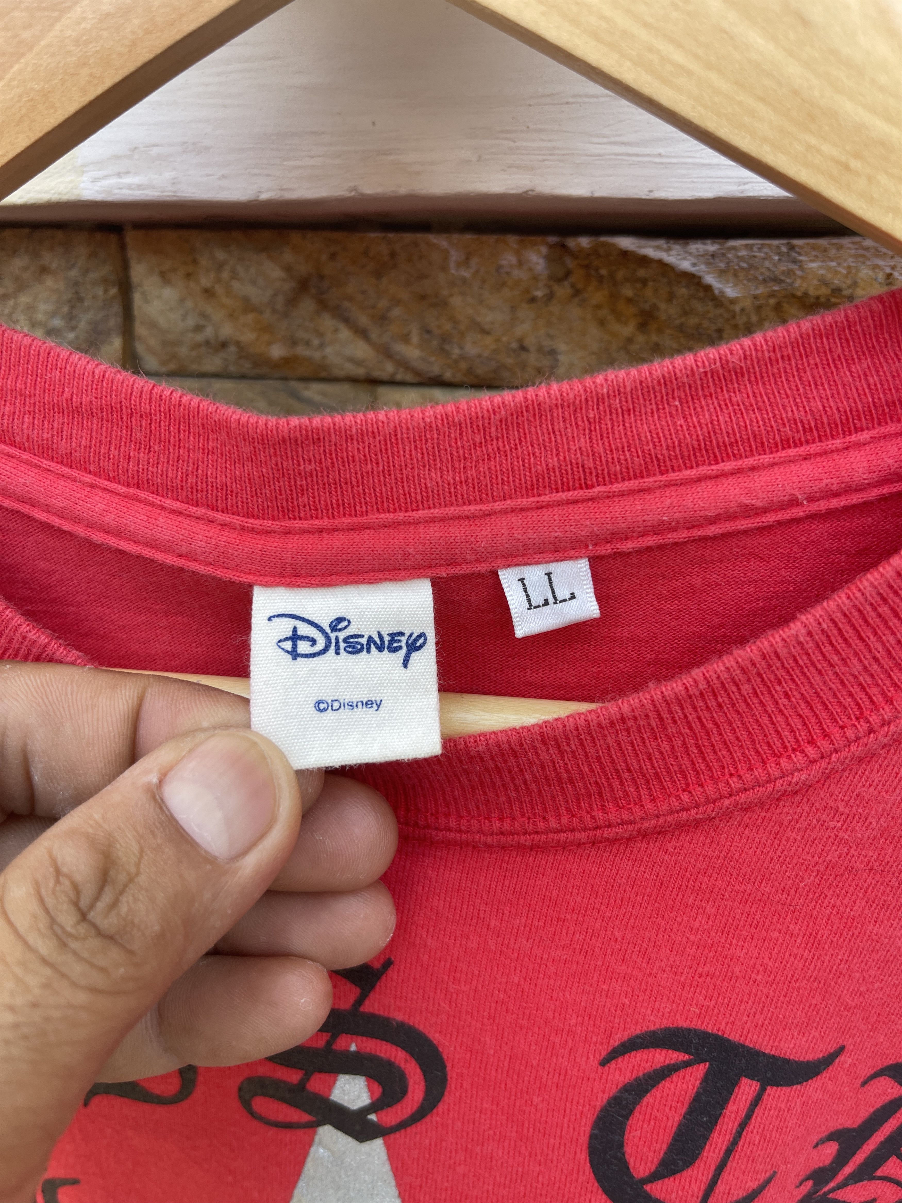 Disney Last Drop🔥Rare🔥Vtg Mickey Mouse Chrome Hearts design T-Shirt Size US L / EU 52-54 / 3 - 8 Thumbnail