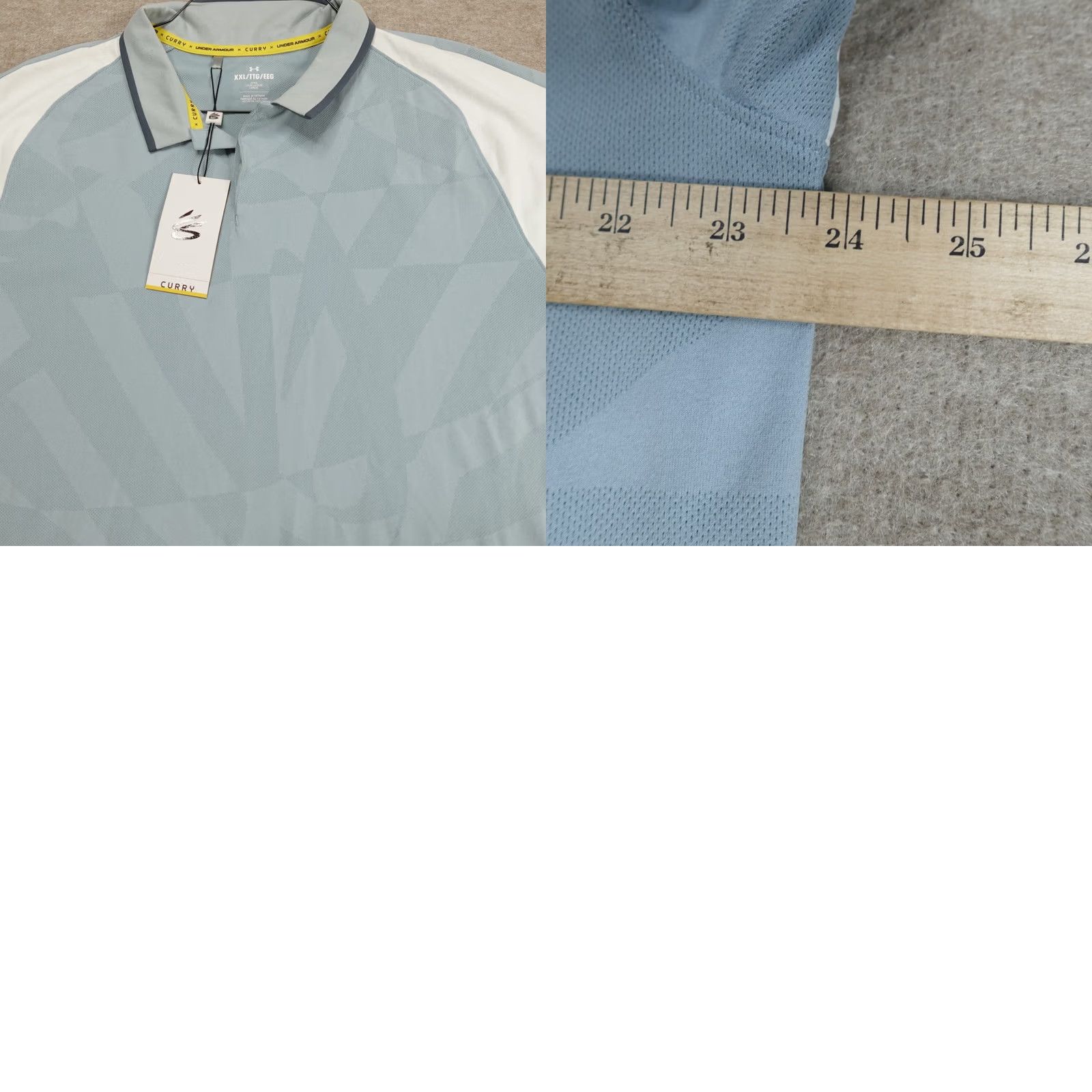 Under Armour Under Armour Polo Shirt 2XL Blue Steph Curry NEW Size US XXL / EU 58 / 5 - 8 Thumbnail