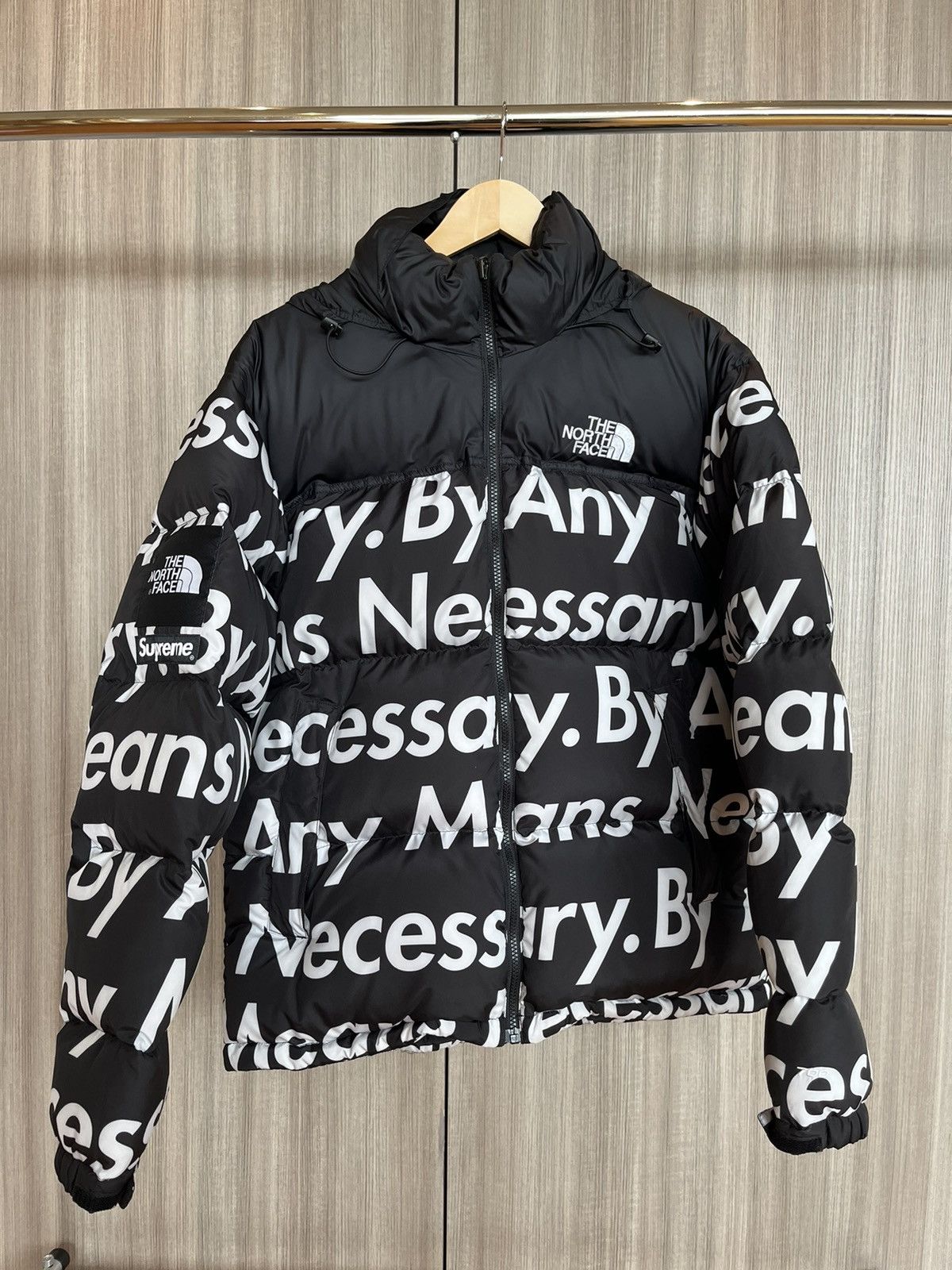 Supreme × The North Face Supreme x TNF BAMN Black Nuptse Jacket Size US L / EU 52-54 / 3 - 1 Thumbnail