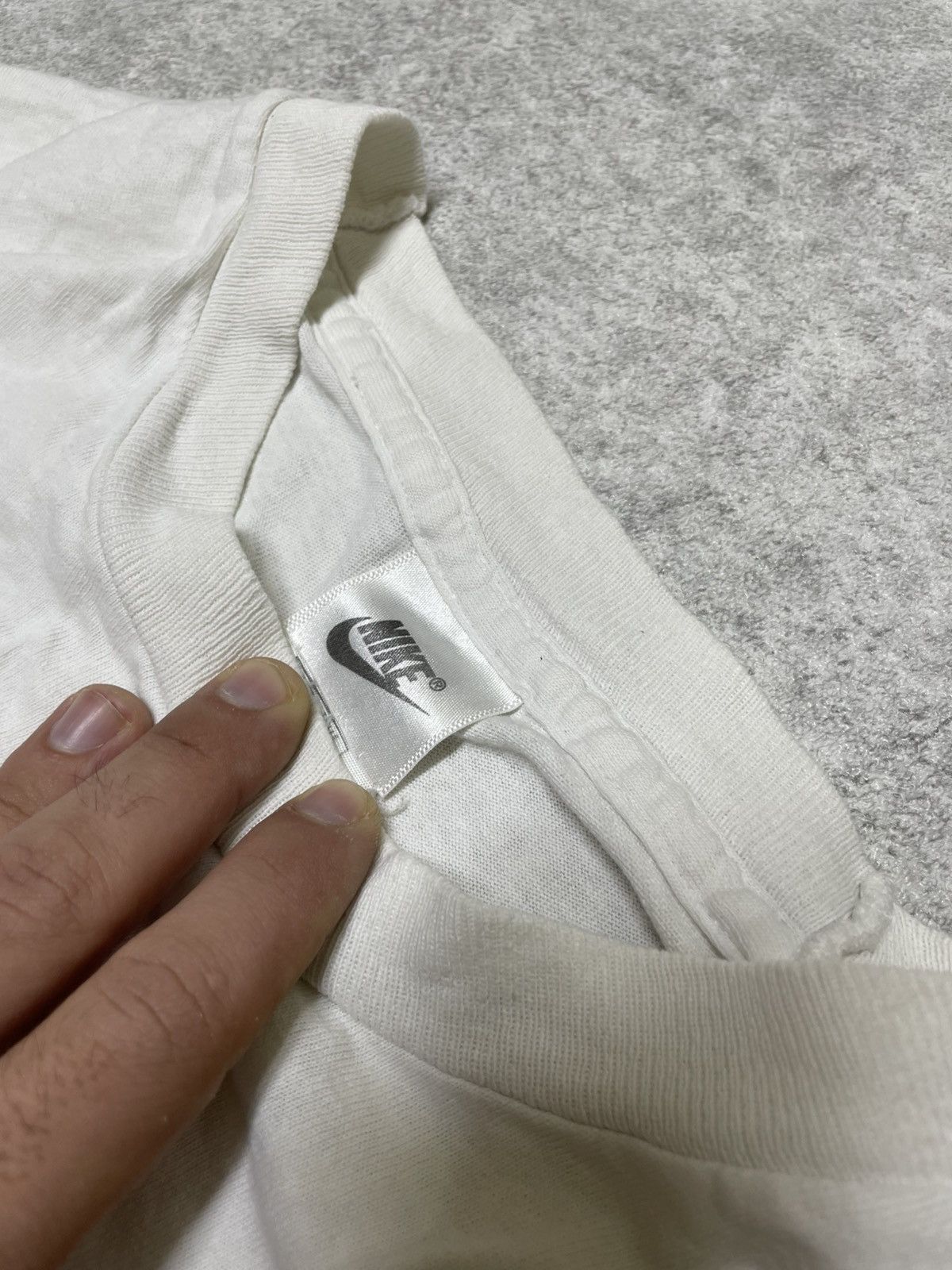 Jordan Brand × Nike × Vintage One seam limited Jordan T-shirt one on sale 1990 Size US L / EU 52-54 / 3 - 7 Thumbnail