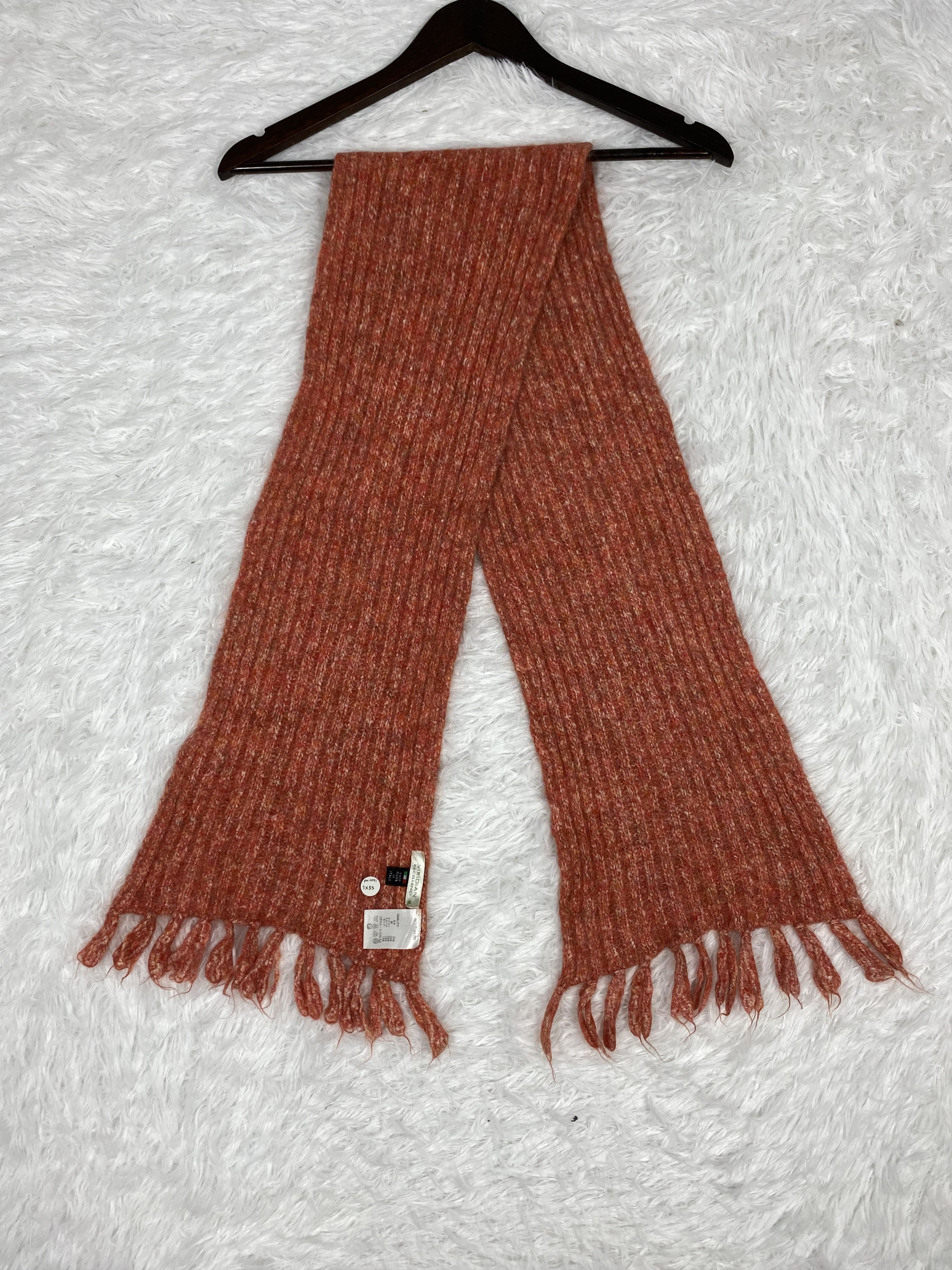 Japanese Brand Vintage Viridian Scarf / Muffler Neckwear PM0091 Size ONE SIZE - 1 Thumbnail