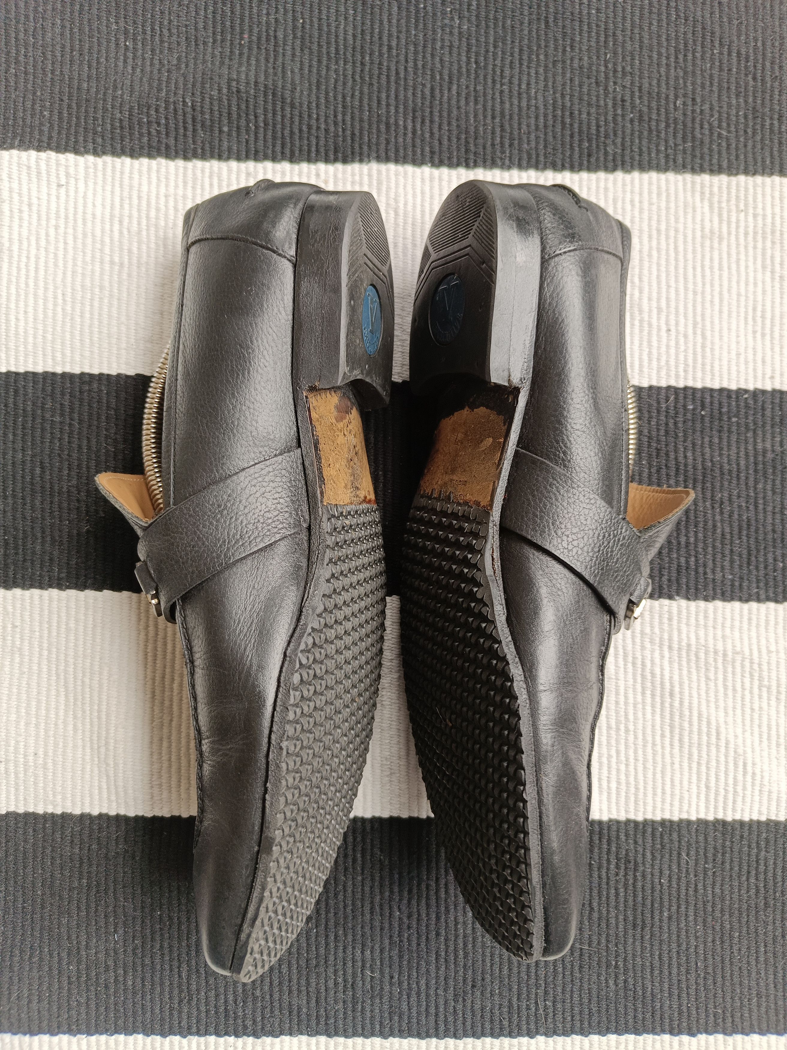 Gucci Gucci Pebblegrain leather horsebit loafers Size US 8 / EU 41 - 2 Thumbnail