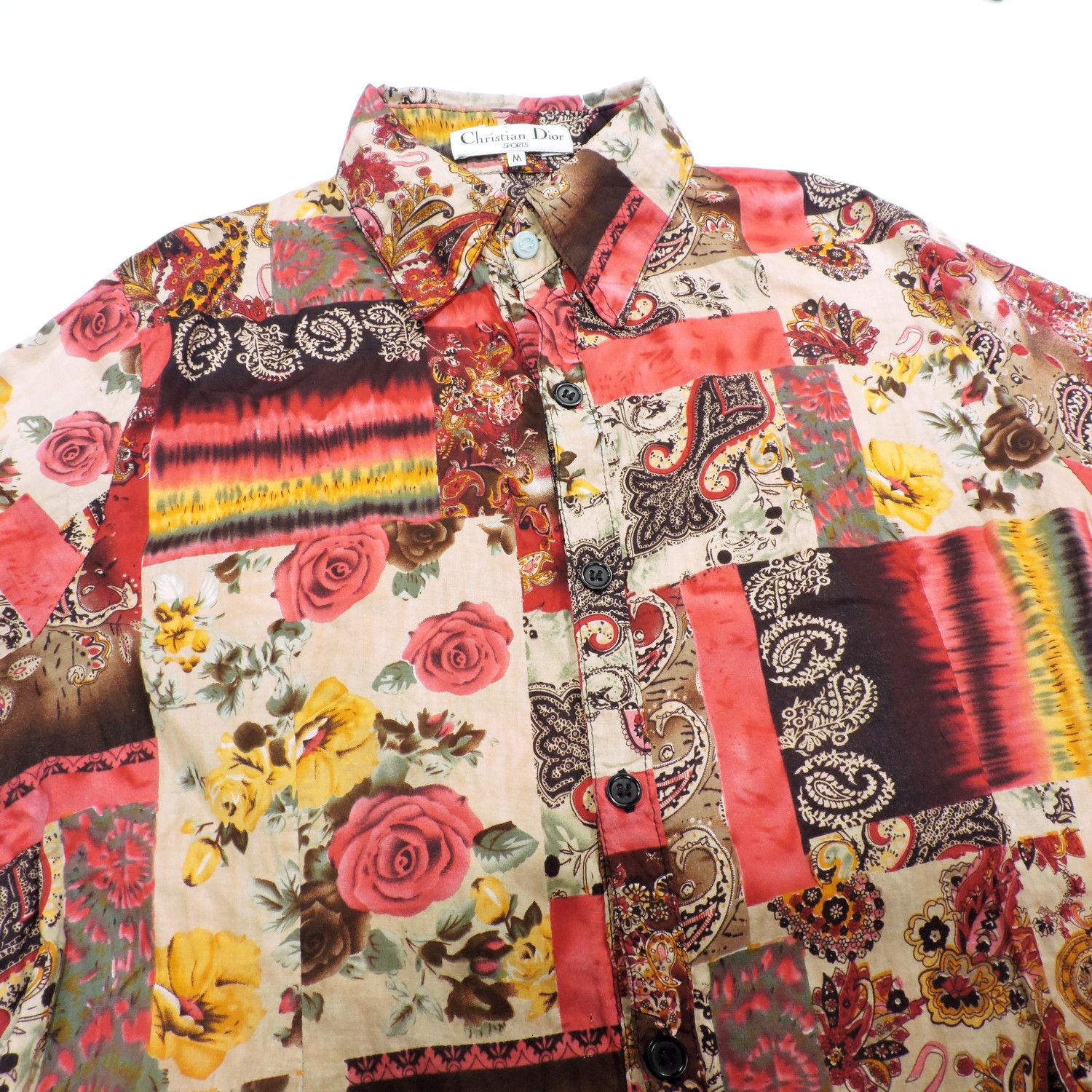 Dior CHRISTIAN DIOR SPORT ALLOVER FLORAL PAISLEY PRINTED SHIRT Size US M / EU 48-50 / 2 - 8 Thumbnail