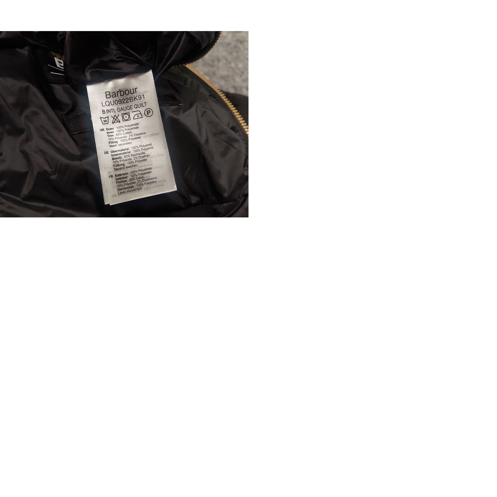 Barbour Barbour International Womens Gauge Quilted Bomber Jacket - Barbour - Jacket - Women - XS? Size L / US 10 / IT 46 - 10 Thumbnail
