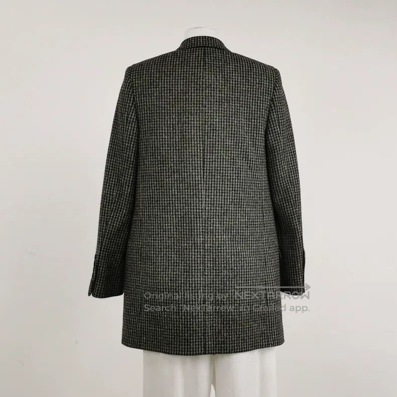 Saint Laurent Paris Saint Laurent Paris Houndstooth Jacket Size XXS / US 00 / IT 34 - 2 Thumbnail