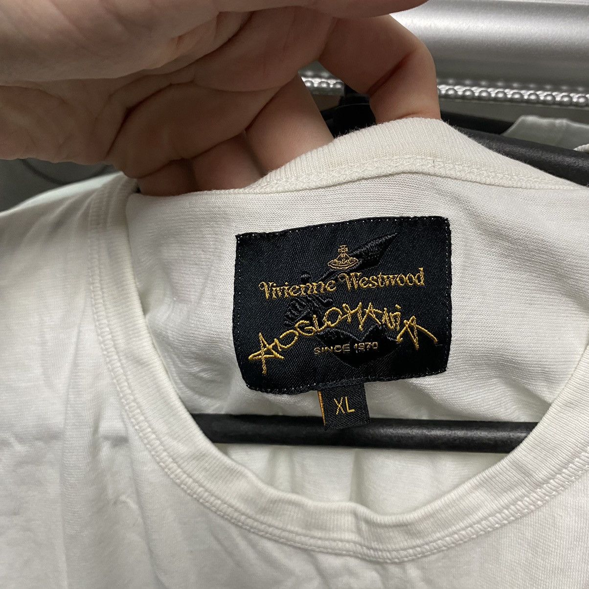 Vivienne Westwood Vivienne Westwood T-Shirt Big Logo anglomania Size US XL / EU 56 / 4 - 4 Thumbnail