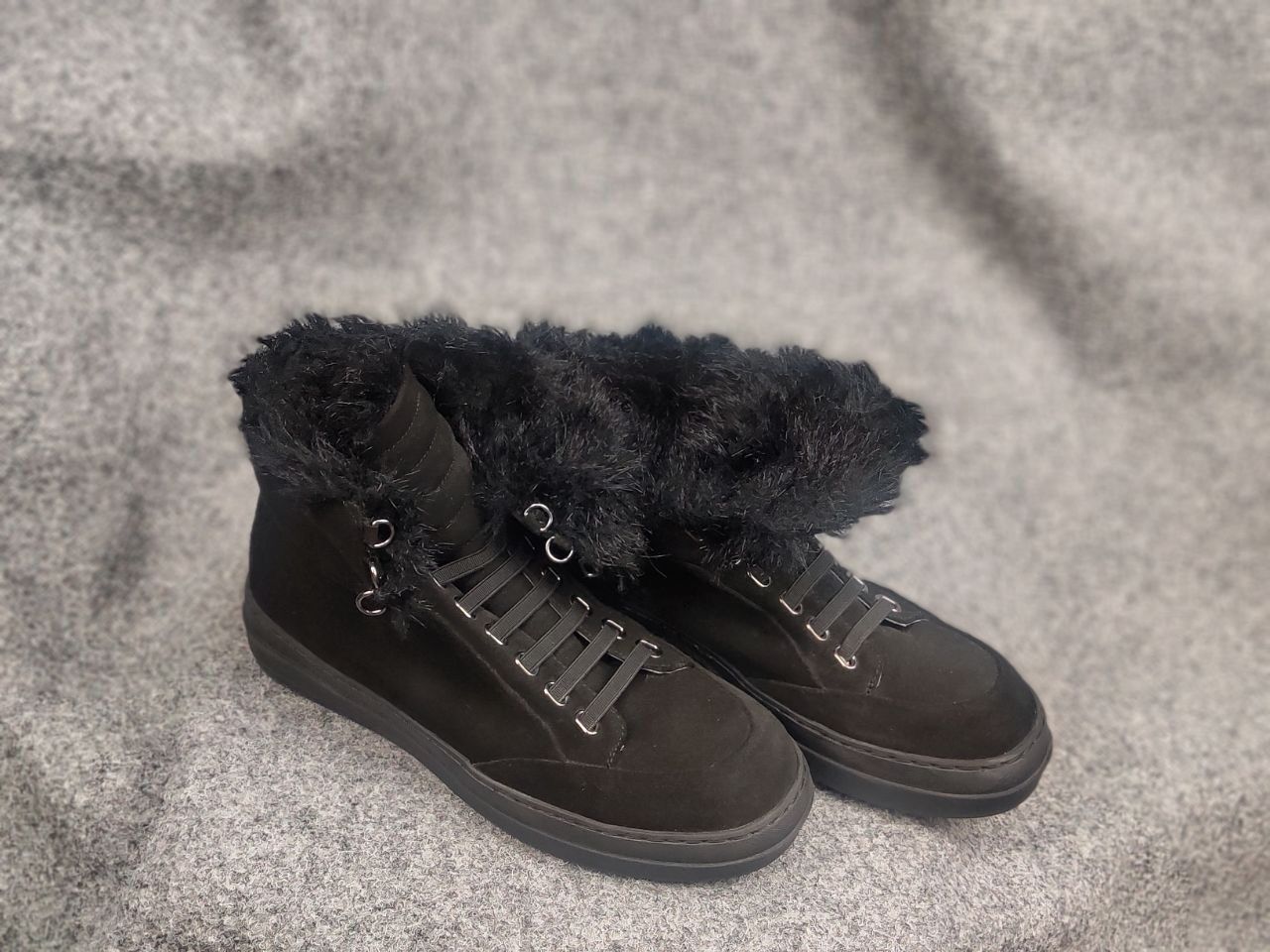 Jil Sander Jil Sander Navy Collection Suede Leather boots fur Shoes Size US 10 / IT 40 - 16 Thumbnail