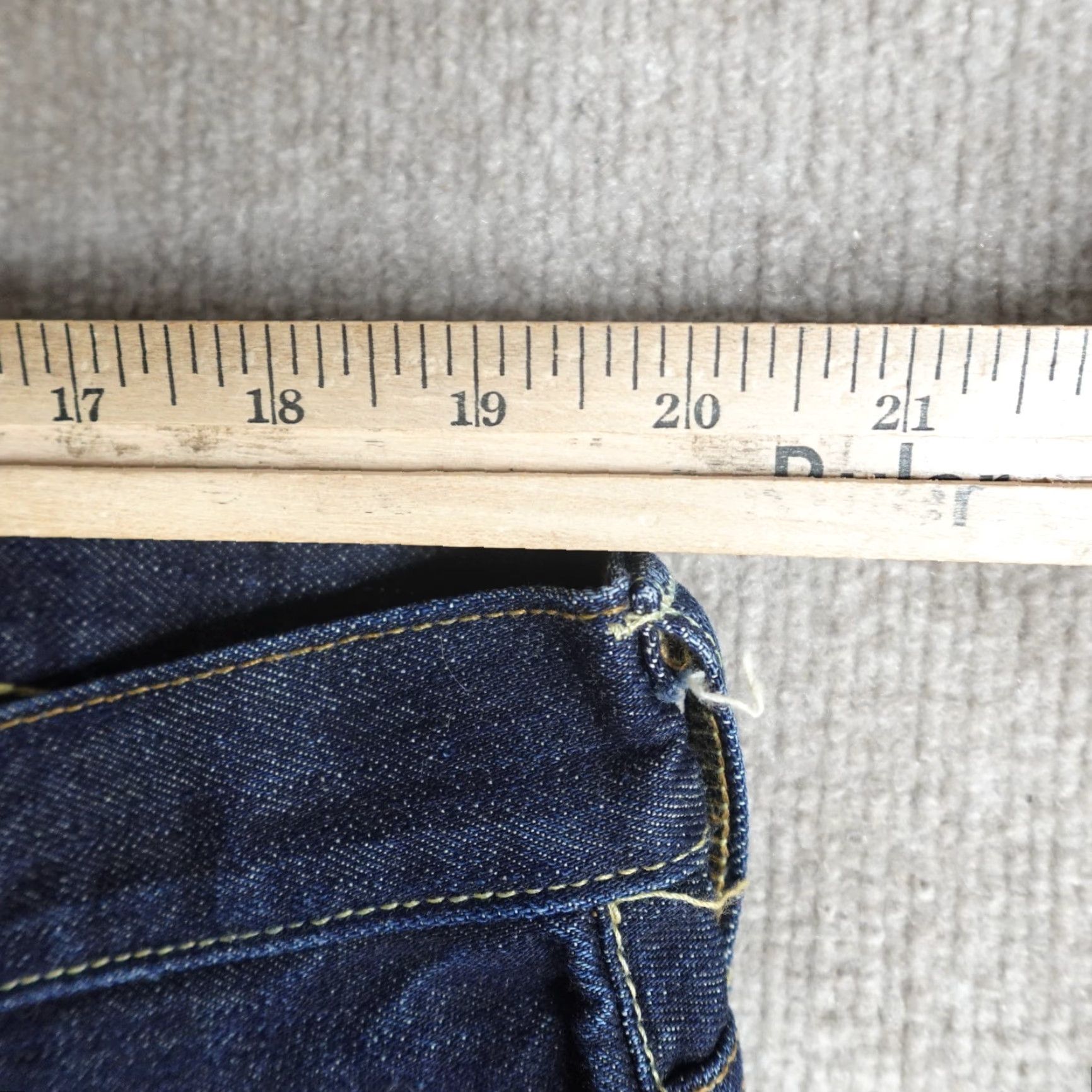 Polo Ralph Lauren Polo Ralph Lauren Jeans 38 x 33 Blue Zip Fly Straight Men Denim Cotton Belt Loops 67 Vintage No Regular Size US M / EU 48-50 / 2 - 3 Thumbnail