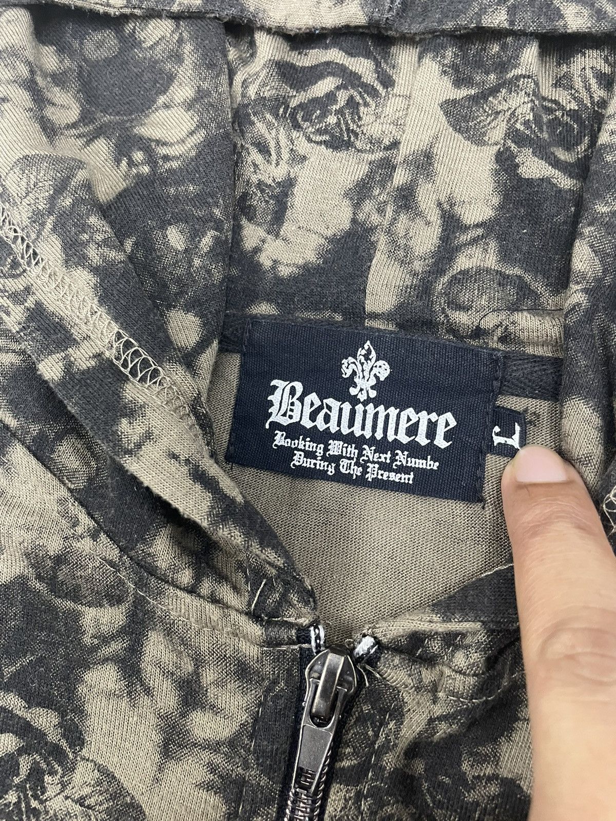 14th Addiction Beaumere Japan Skull Rose Hoodie Size US S / EU 44-46 / 1 - 6 Thumbnail