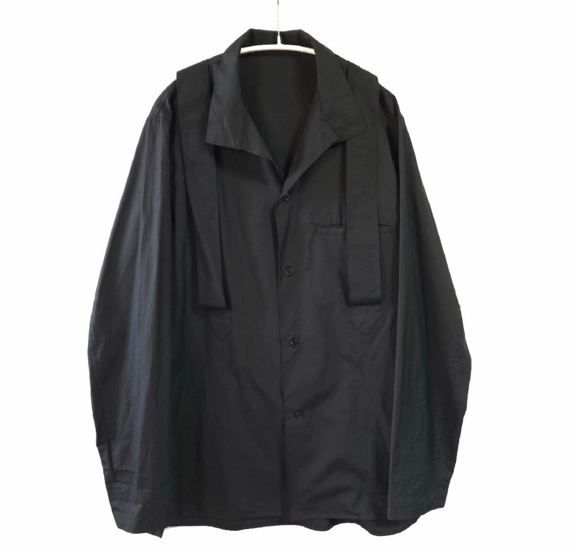 Yohji Yamamoto 14ss Yohji Yamamoto Pour homme Parachute shirt Size US M / EU 48-50 / 2 - 1 Thumbnail