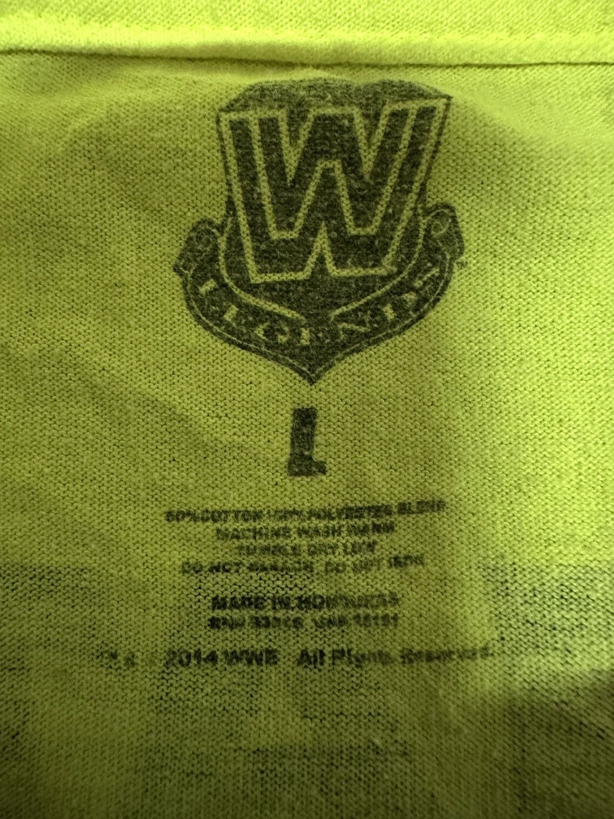 WWE Year 2014 WWF Legend Ultimate Warrior T-Shirt Size US L / EU 52-54 / 3 - 5 Thumbnail