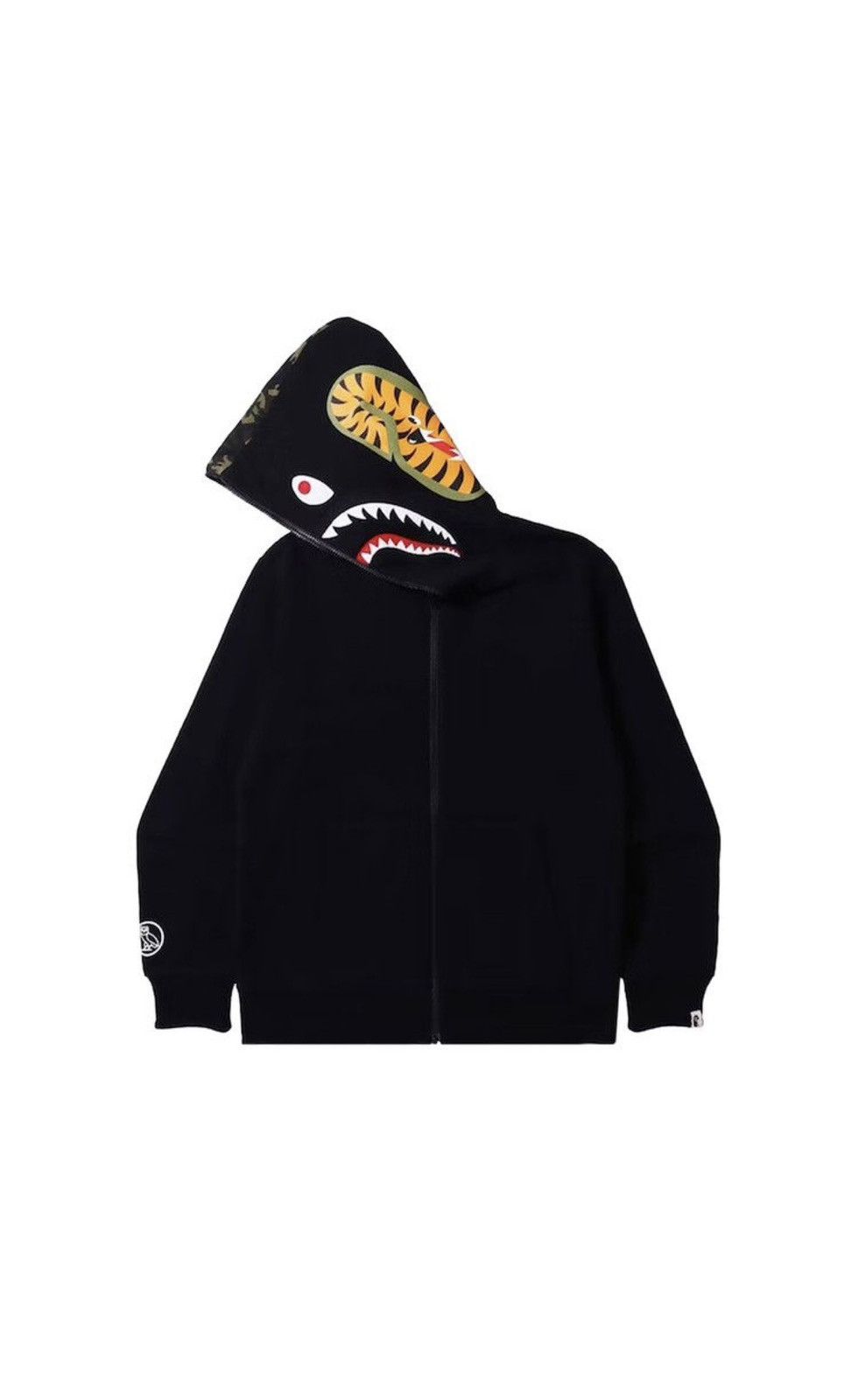 Bape × October's Very Own Bape x OVO Woodland Camo Shark Reversible Full Zip Hoodie Size US M / EU 48-50 / 2 - 2 Thumbnail