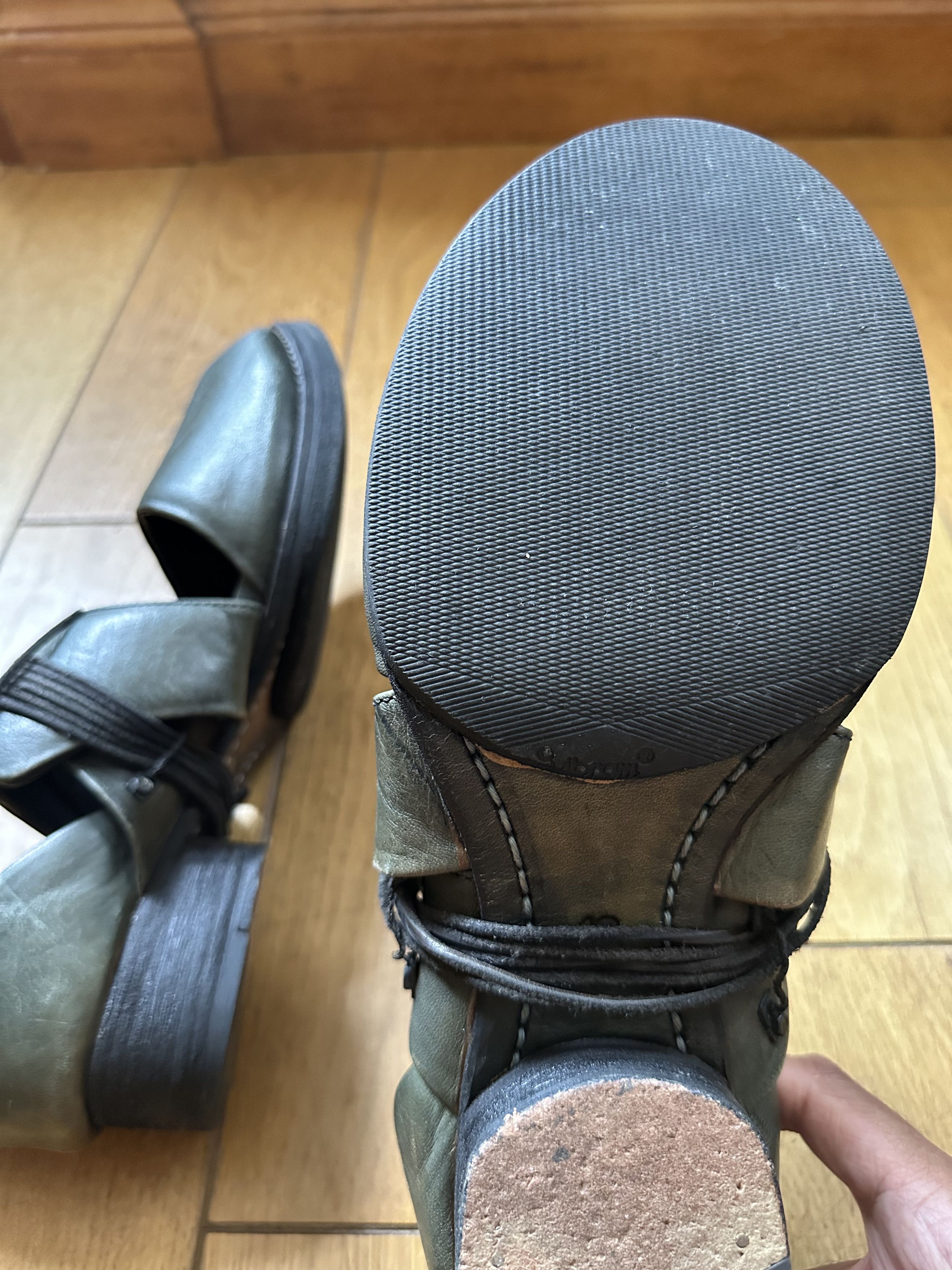Devoa Guidi Olive Sandals Fits JP 42 Fits US 9-8.5 Size US 9 / EU 42 - 17 Thumbnail