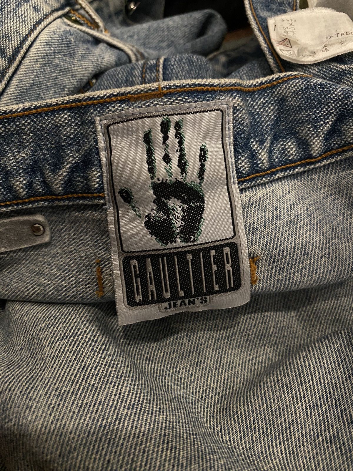 Jean Paul Gaultier 90s Jean Paul Gaultier Blue Jeans Size US 30 / EU 46 - 6 Thumbnail