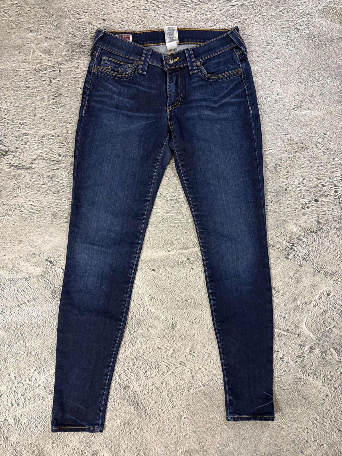 True Religion True Religion vintage skinny jeans slim Stella stitching Size 27" / US 4 / IT 40 - 5 Thumbnail