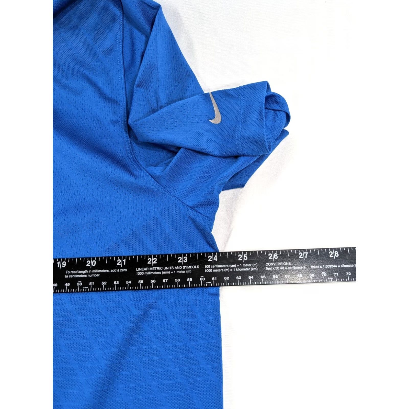 Nike Nike Golf Short Sleeve Polo Shirt XL Blue Exc Mens Spread Collar Button-Up Casual Accessories Logo Oak Tree National Size US XL / EU 56 / 4 - 6 Thumbnail