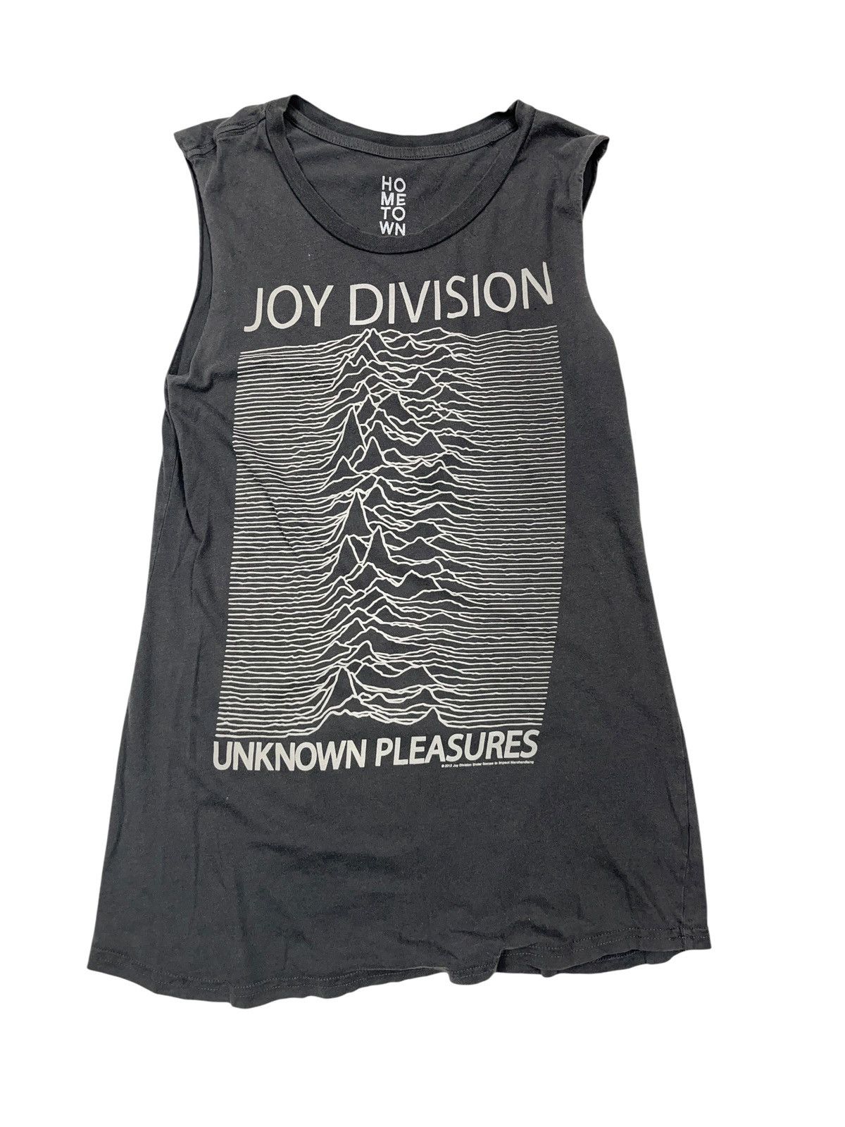 Joy Division 2012 Unknown Pleasures Tank Top Shirt