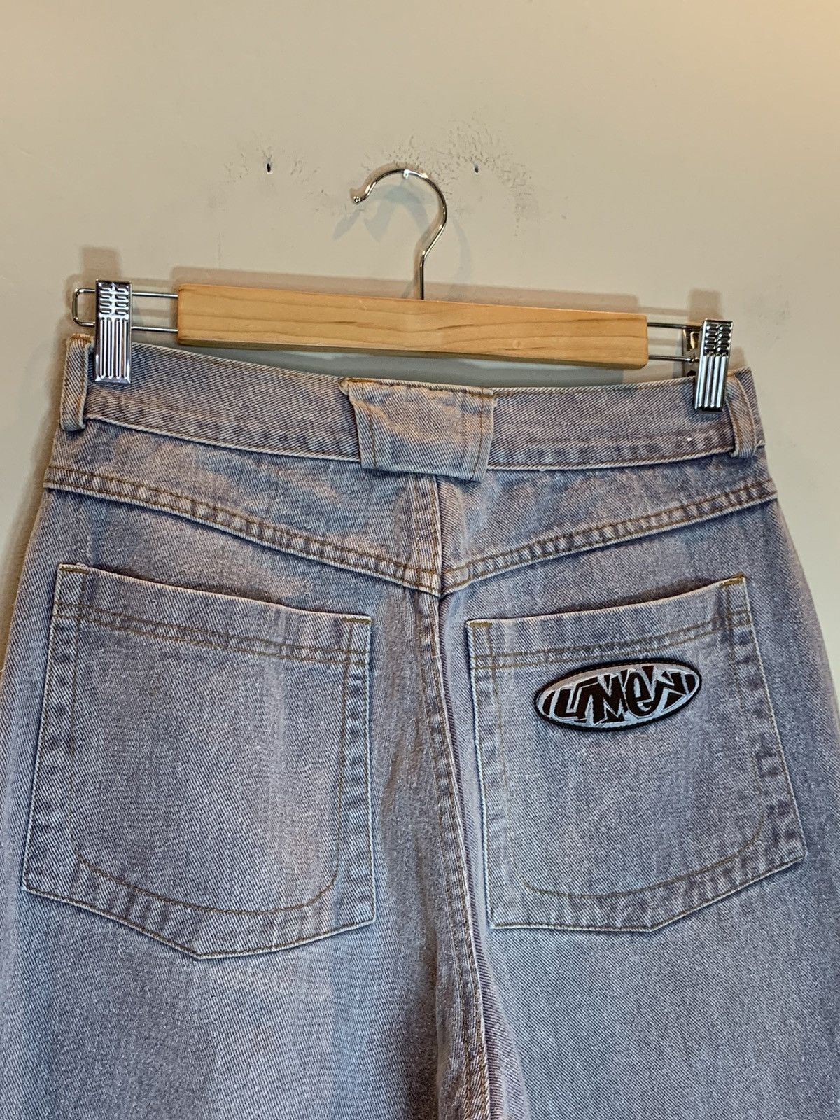 Vintage *RARE* Vintage 90’s UMEN Super Wide Leg Baggy Faded Jeans 27 Size 27" / US 4 / IT 40 - 3 Thumbnail