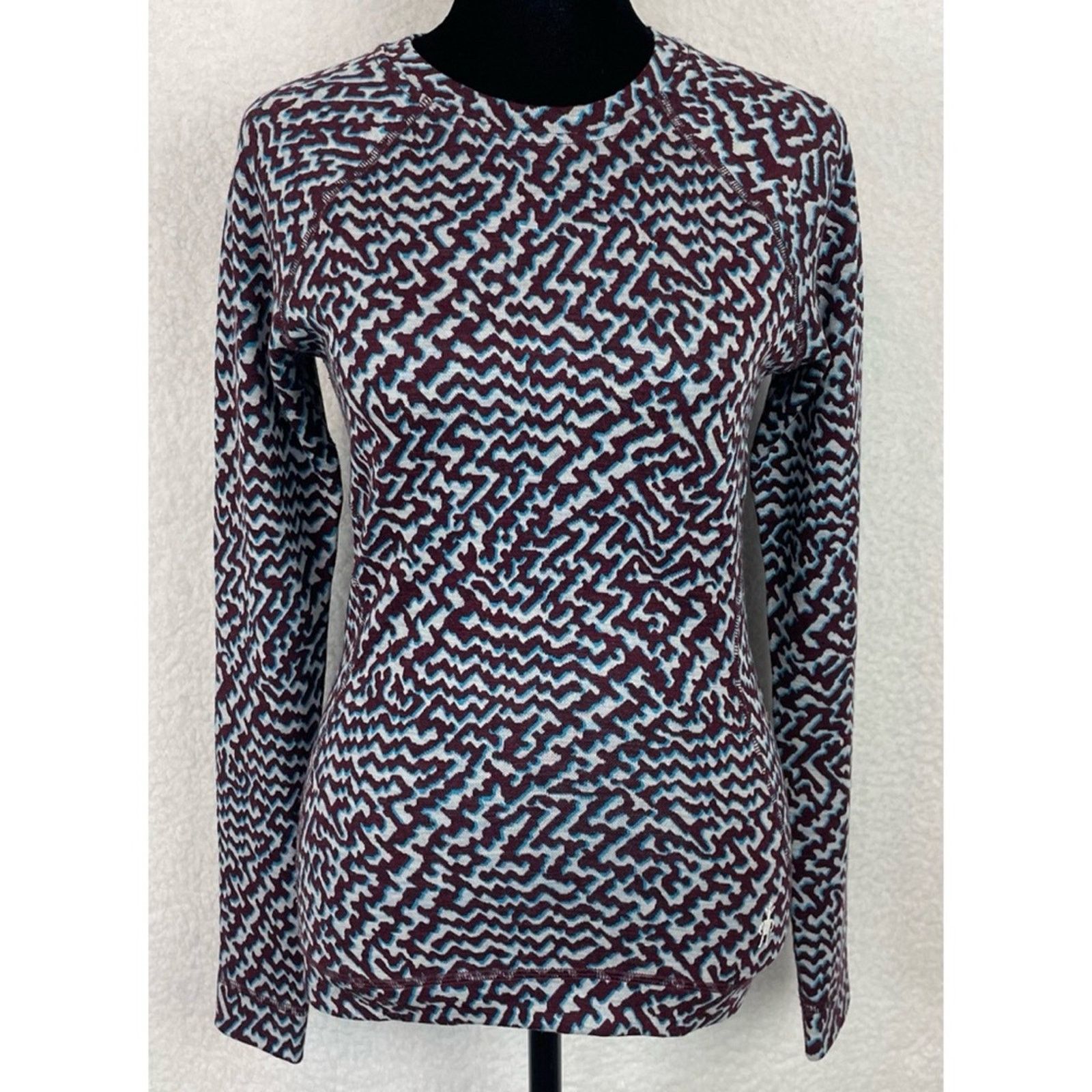 Smartwool SMARTWOOL • Thermal Merino 250 Long Sleeve Crew Base Layer Size XS / US 0-2 / IT 36-38 - 11 Thumbnail