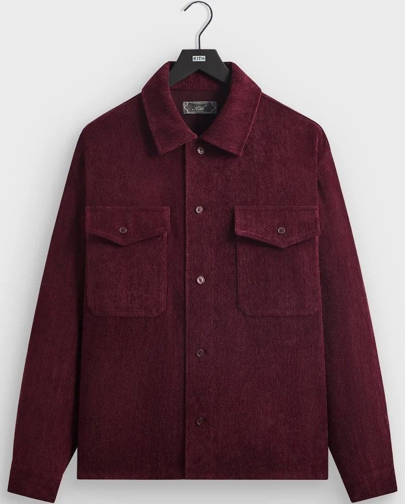 Kith Kith Herringbone Velour Henson Buttondown Size US M / EU 48-50 / 2 - 1 Thumbnail