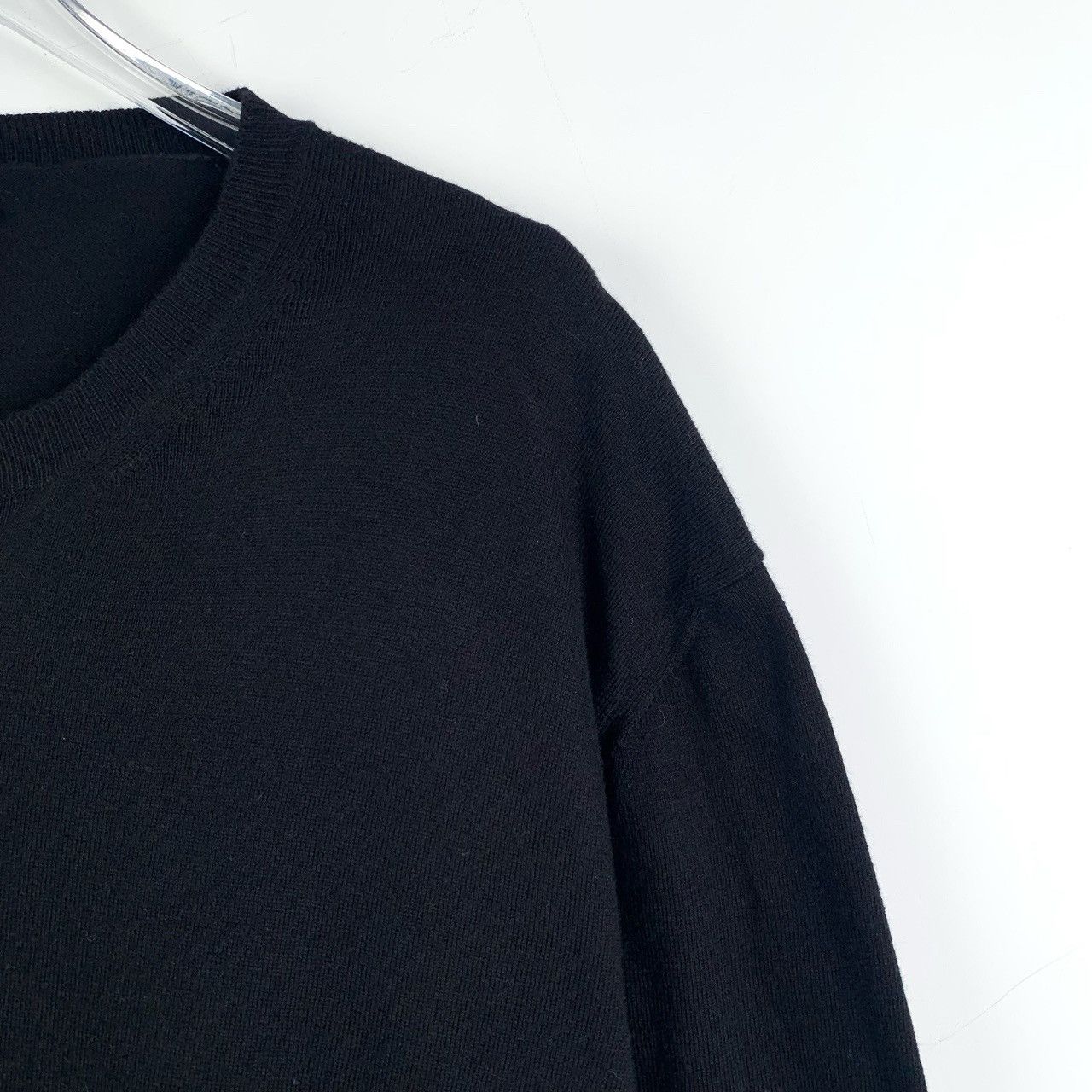 Prada Prada Round Neck Black Cotton Short-Sleeve Knit Top Size US XL / EU 56 / 4 - 3 Thumbnail